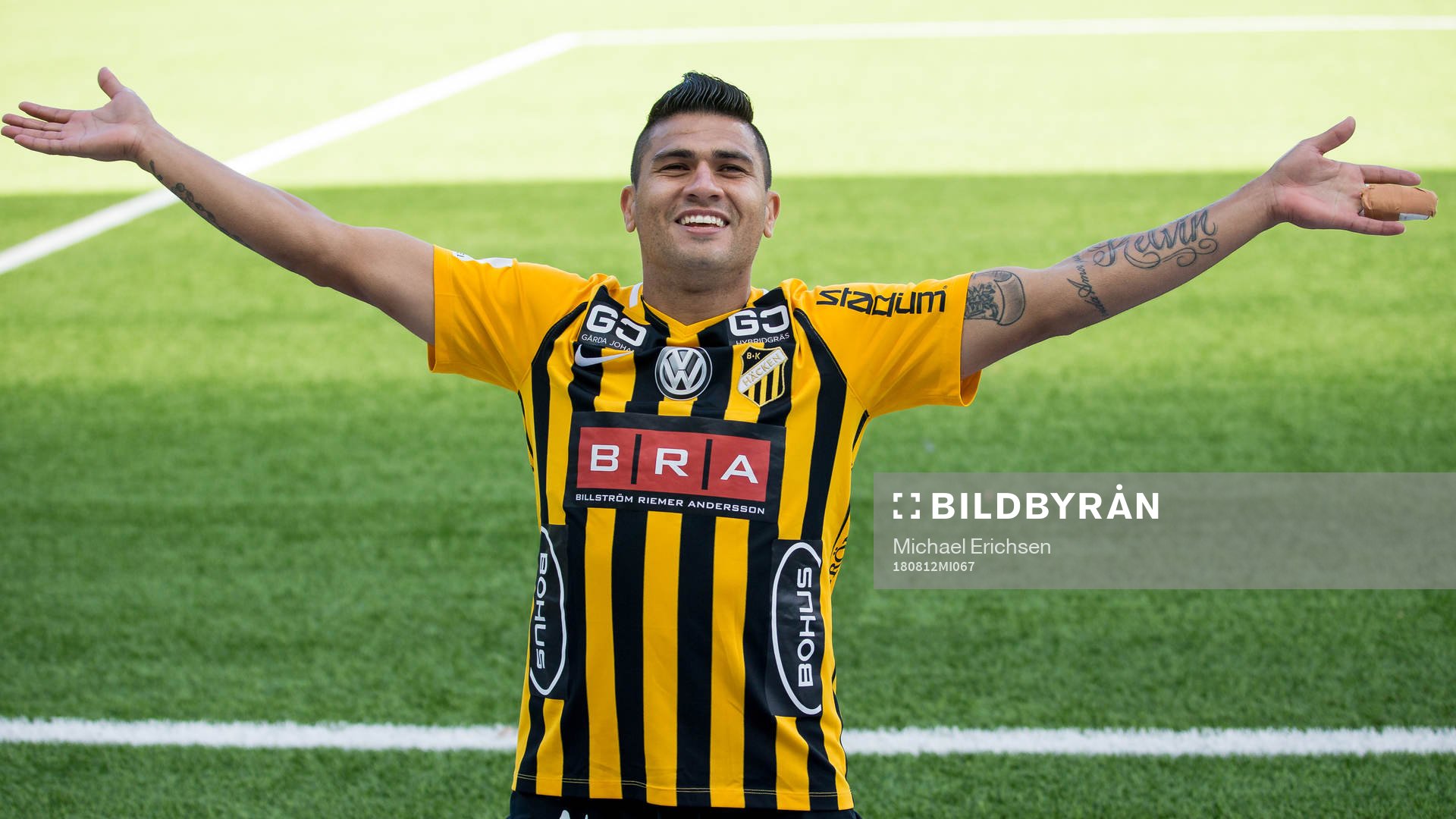 Häckens Paulinho jublar