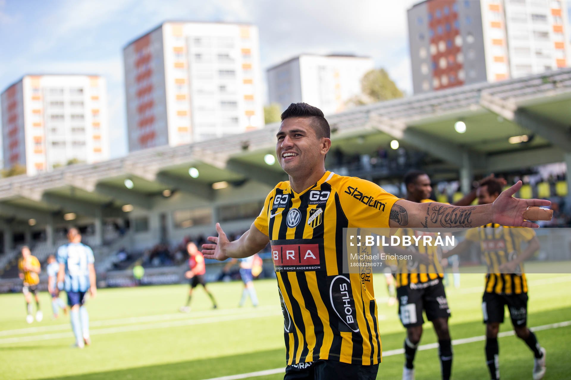 Häckens Paulinho jublar