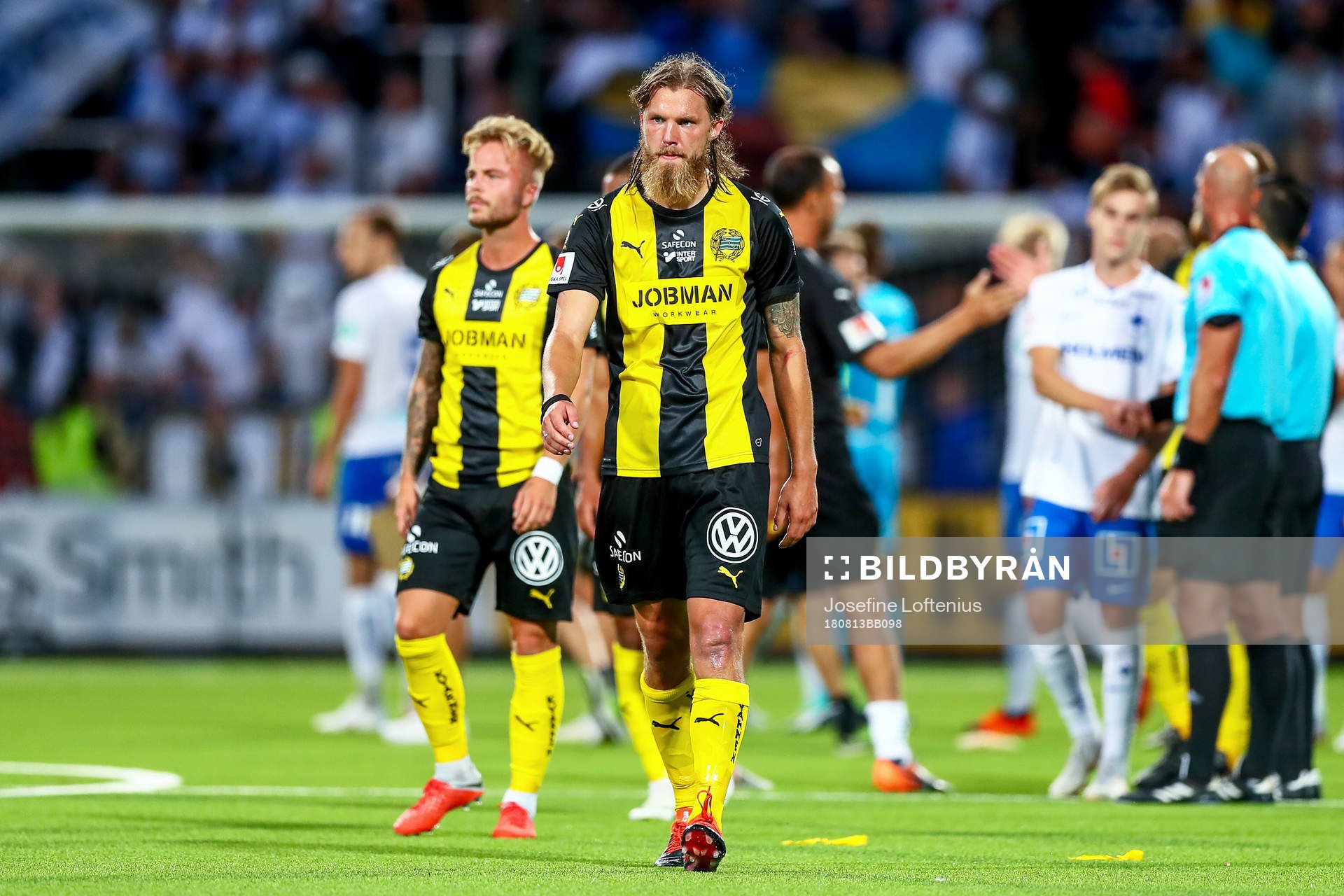 Hammarbys Björn Paulsen deppar