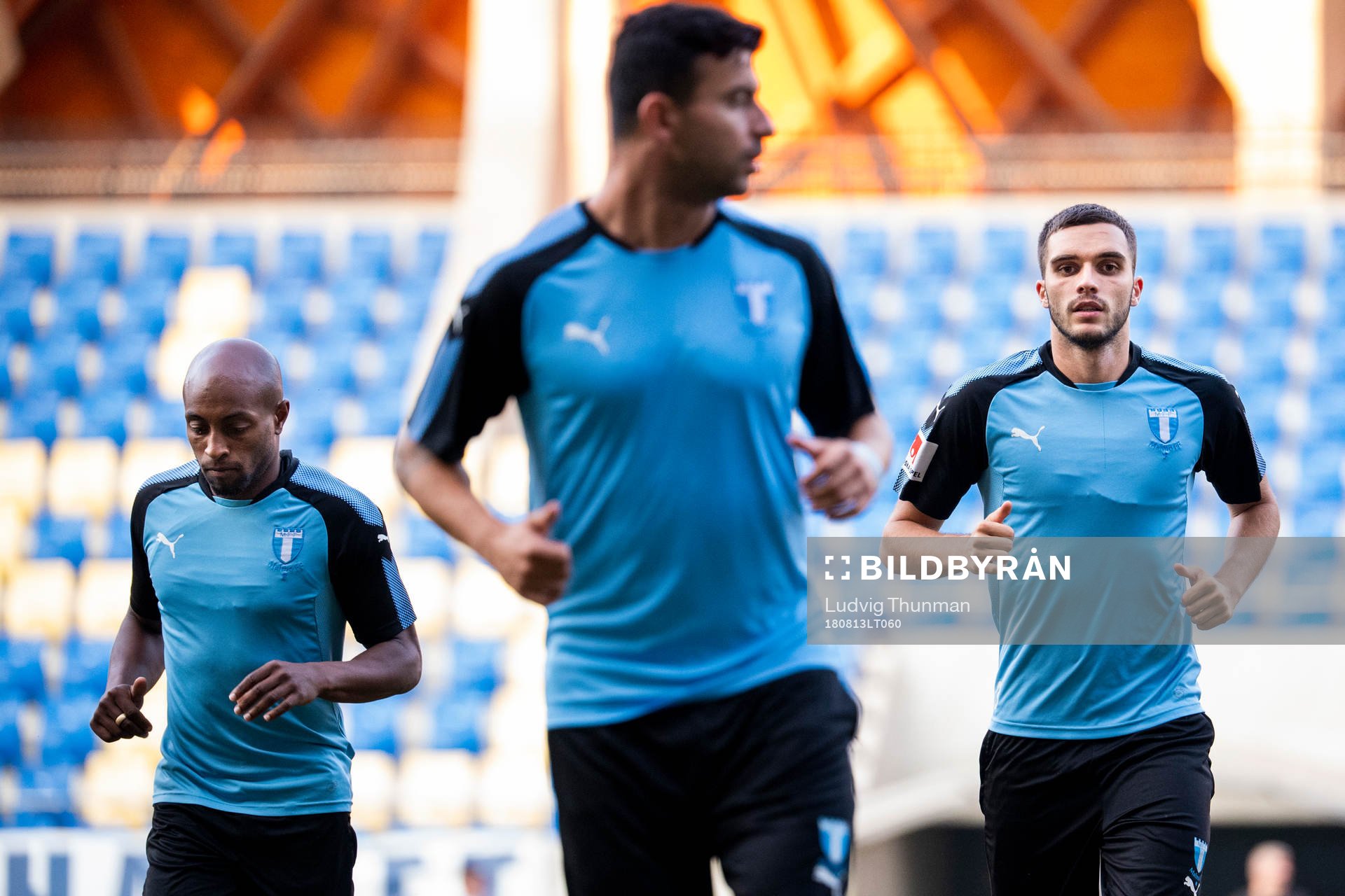Fouad Bachirou, Behrang Safari and Egzon Binaku  of Malmö