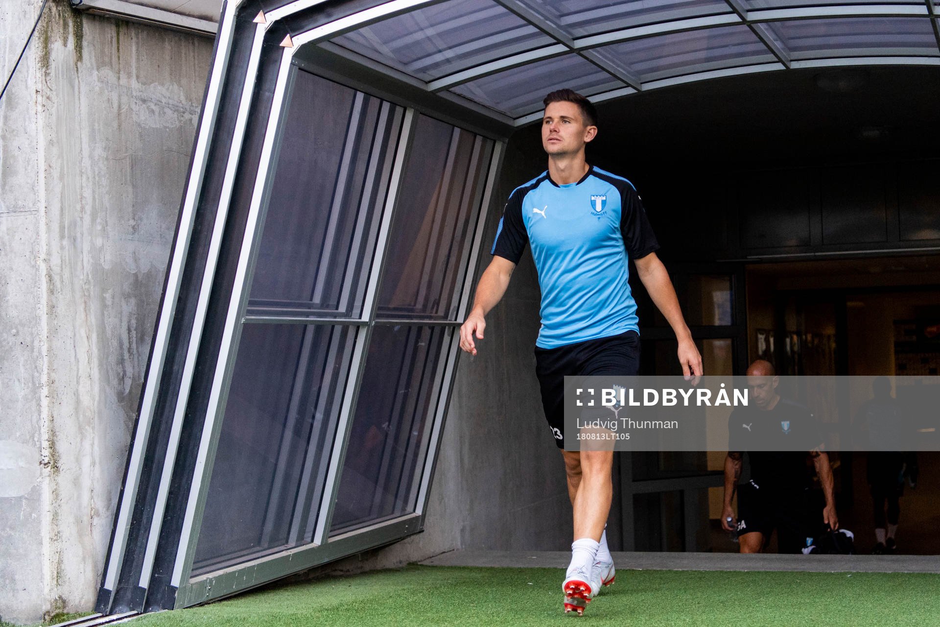 Marcus Antonsson enters the pitch