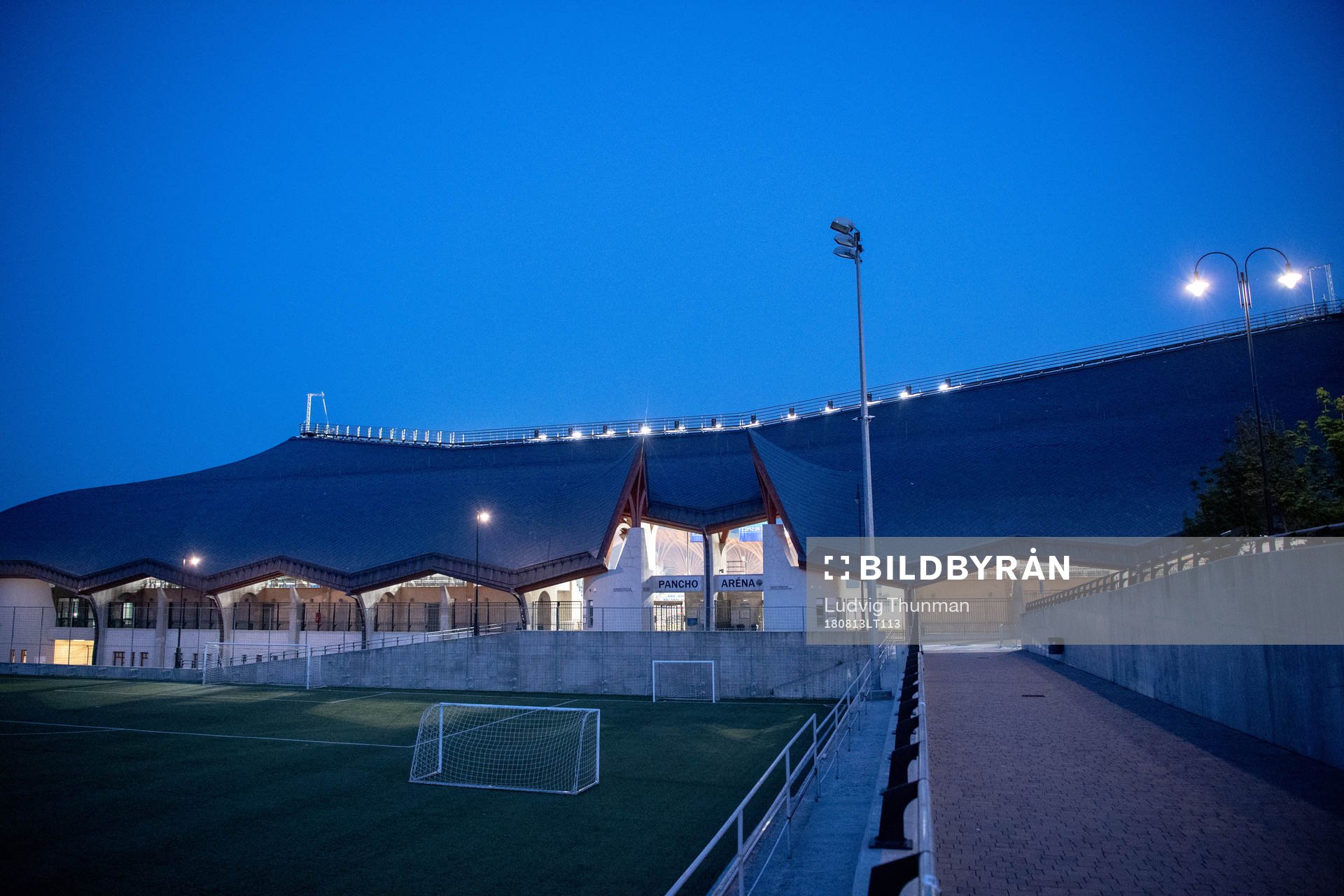 Pancho Arena ahead of the UEFA Champions League qualifying match between Vidi and Malmö FF on August 13, 2018 in Felcsut.