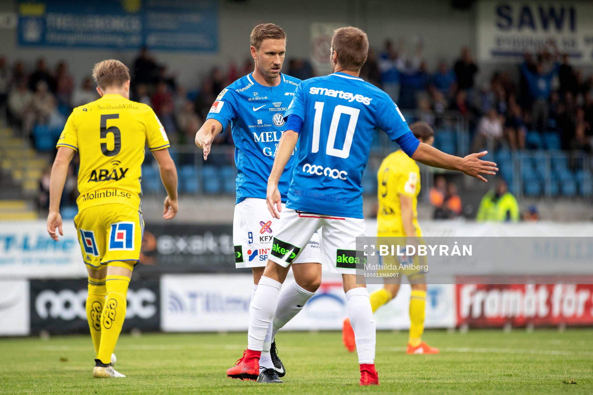 Trelleborgs Marcus Pode jublar