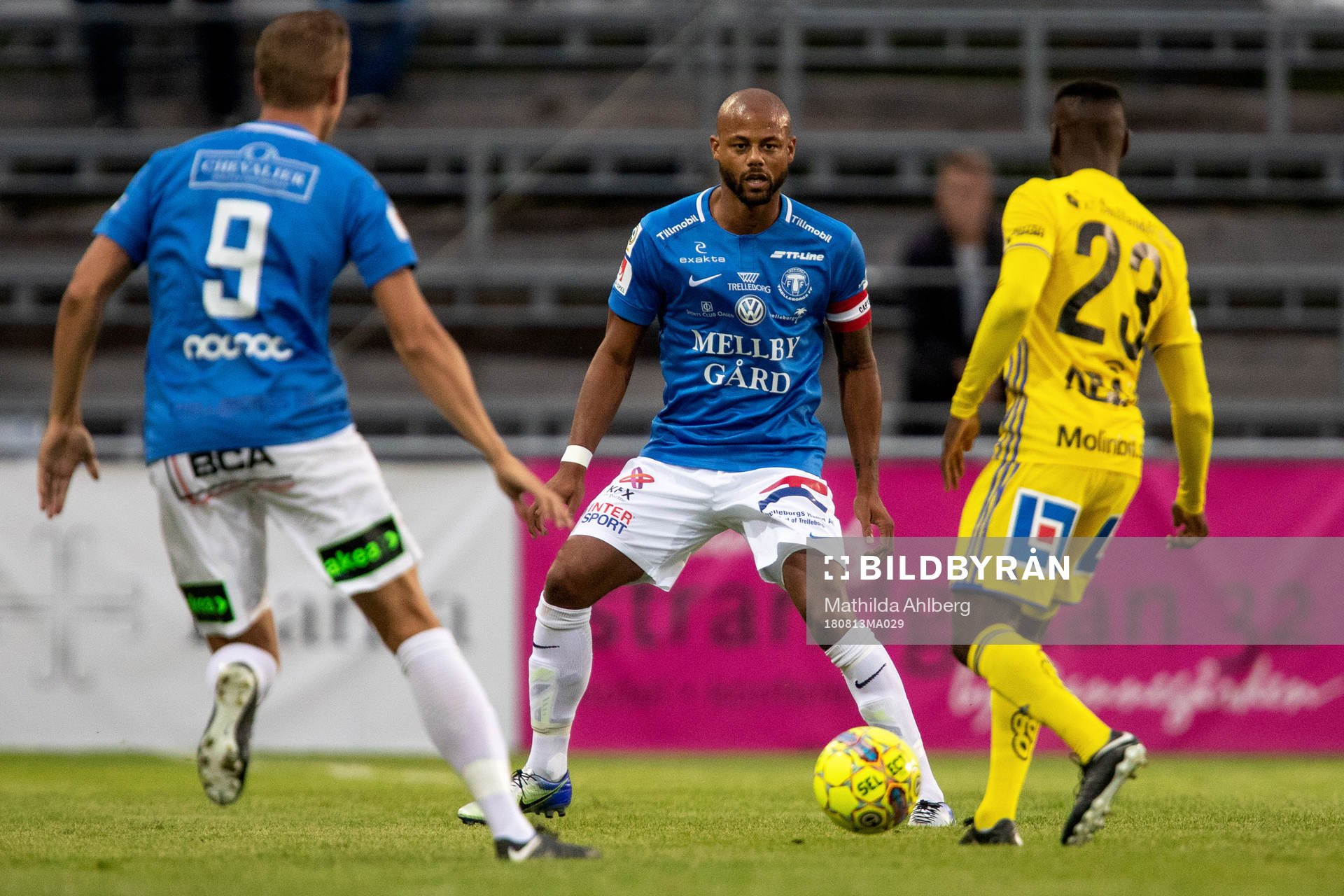 Trelleborgs Marcus Pode och Salif Camara Jönsson och