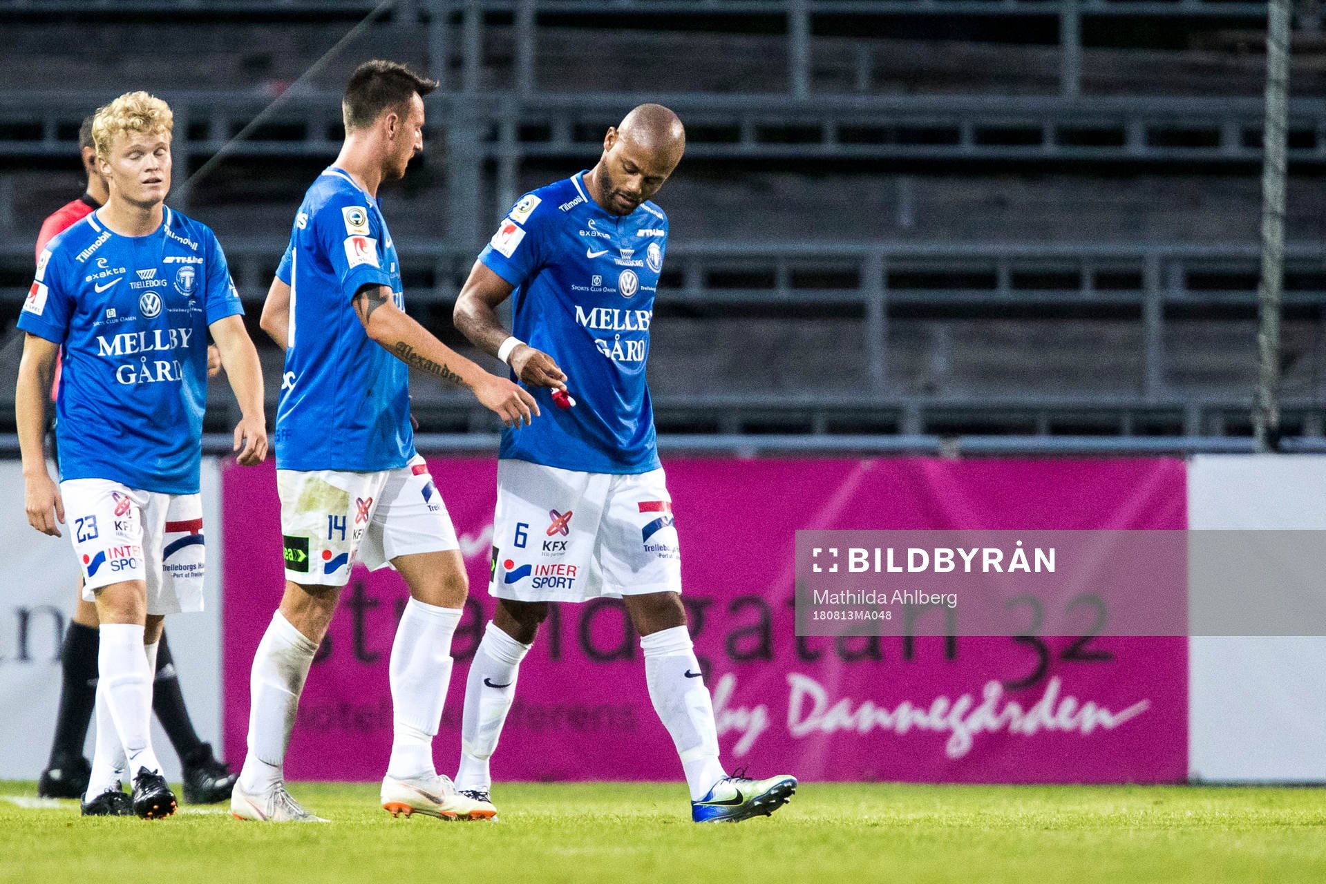 Trelleborgs Salif Camara Jönsson deppar