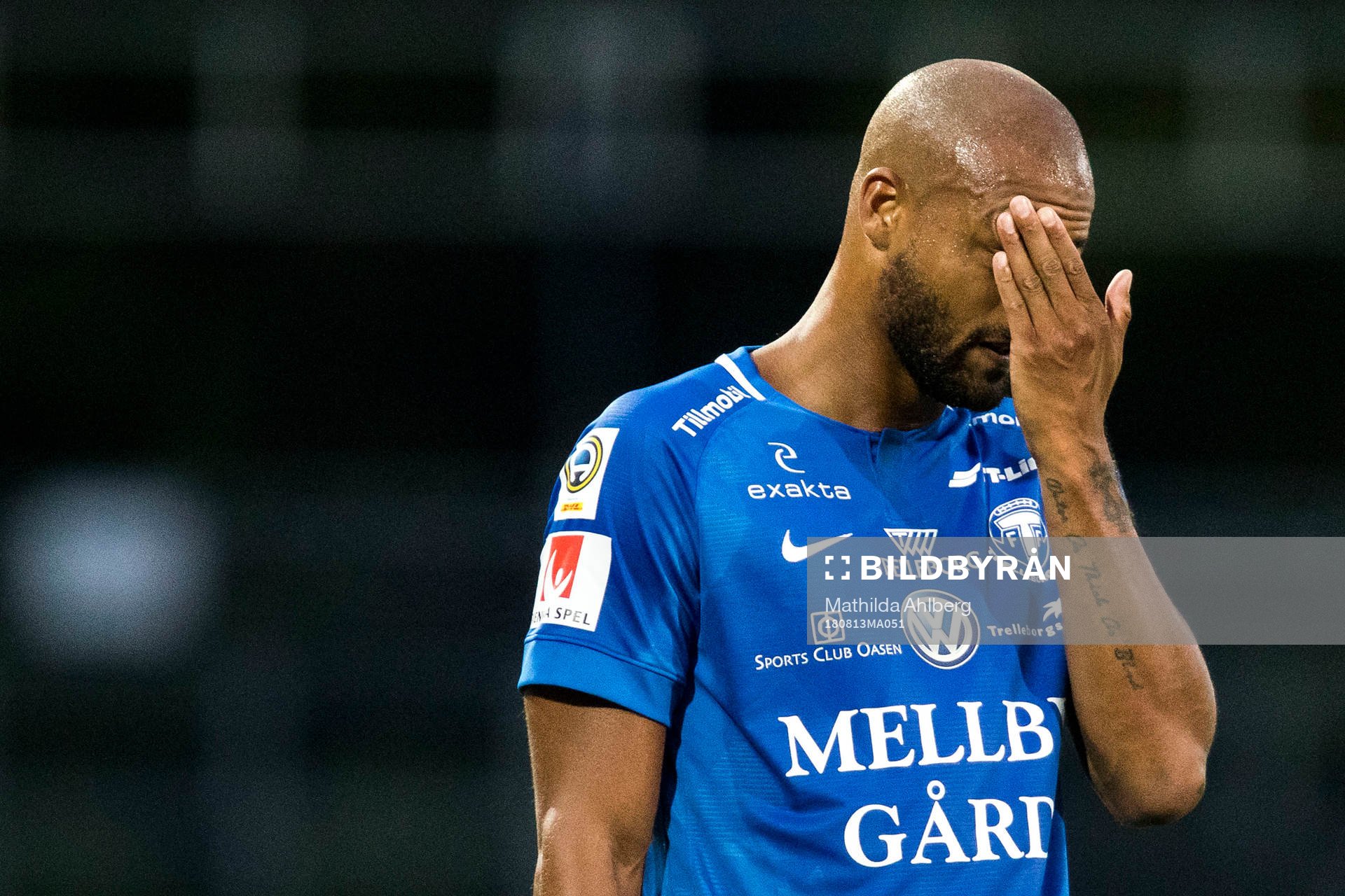 Trelleborgs Salif Camara Jönsson deppar