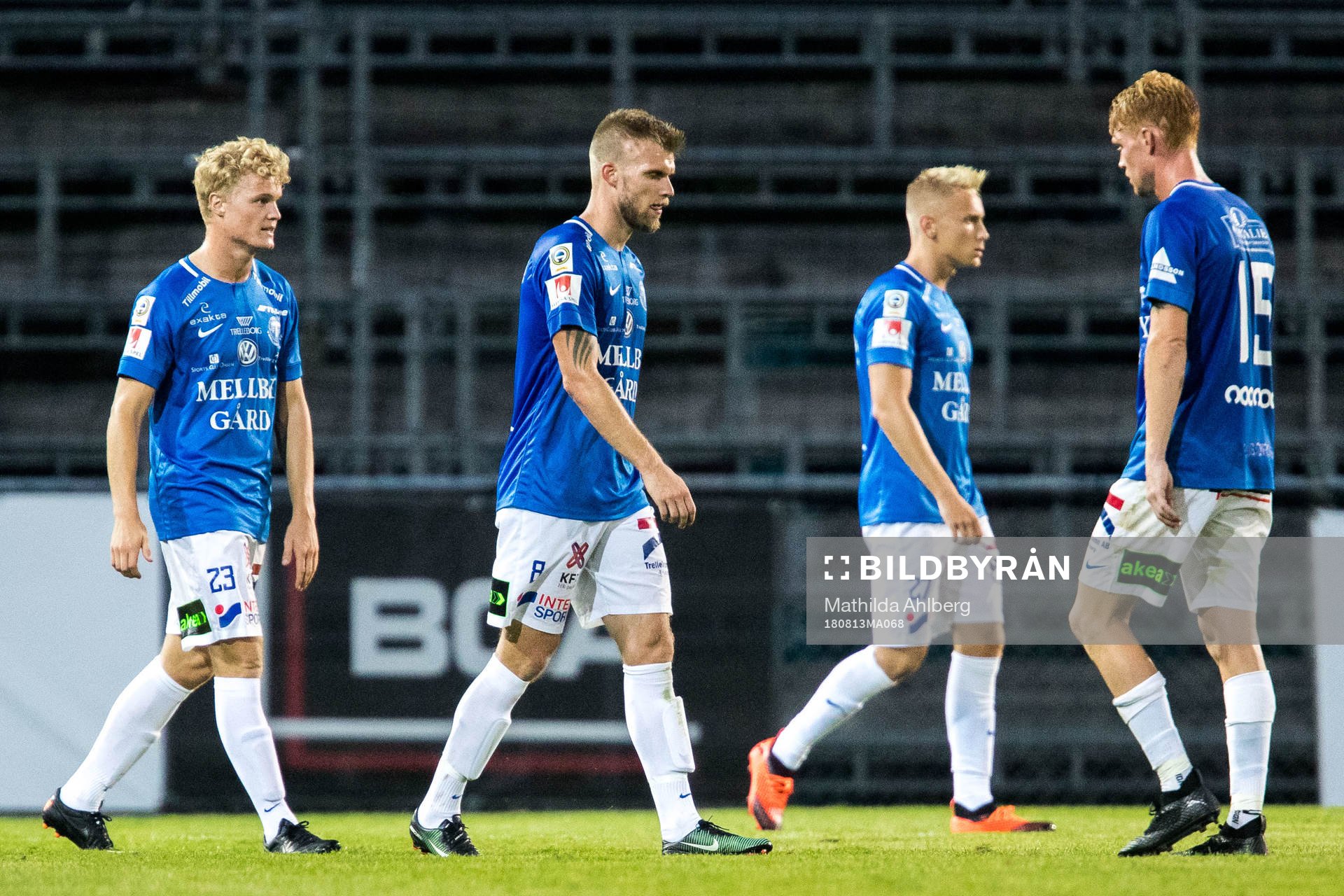 Trelleborgs Freddie Brorsson, Robin Nilsson, Johan