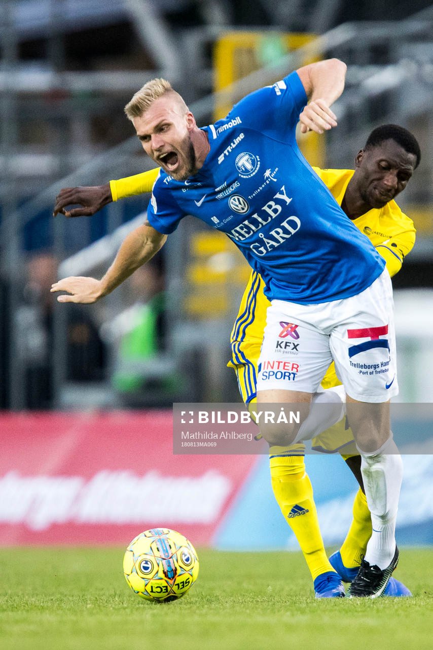 Trelleborgs Robin Nilsson och Sundsvalls Peter Wilson