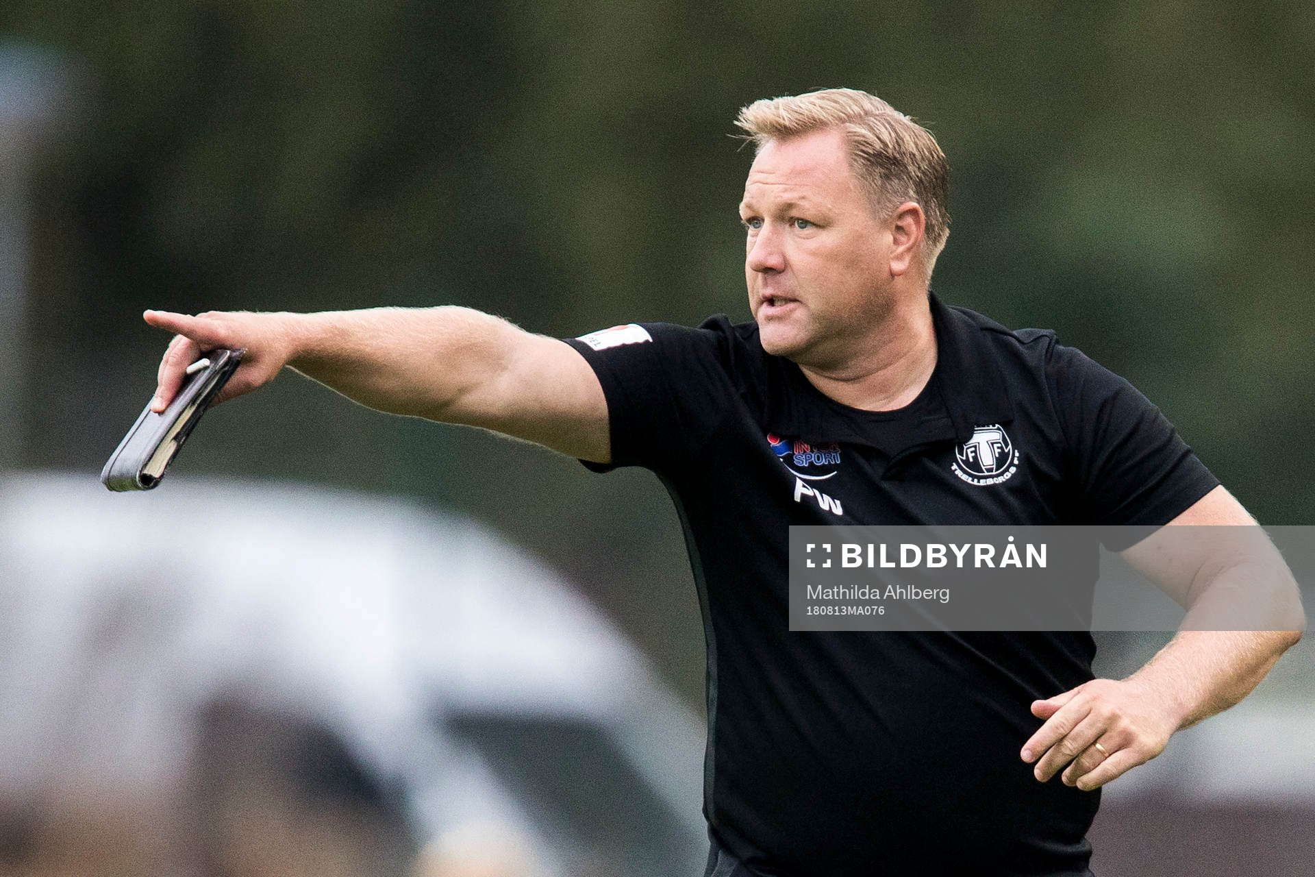 Trelleborgs tränare Patrick Winqvist