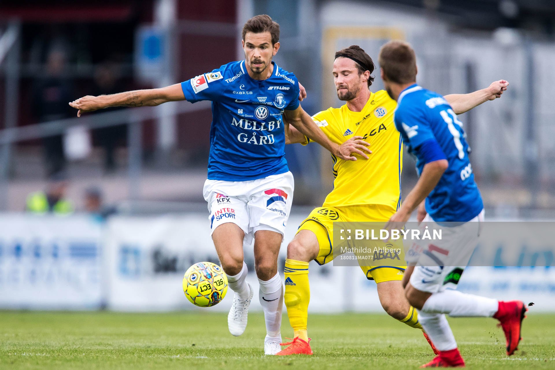 Trelleborgs Sebastian Ohlsson och Sundsvalls Linus Hallenius
