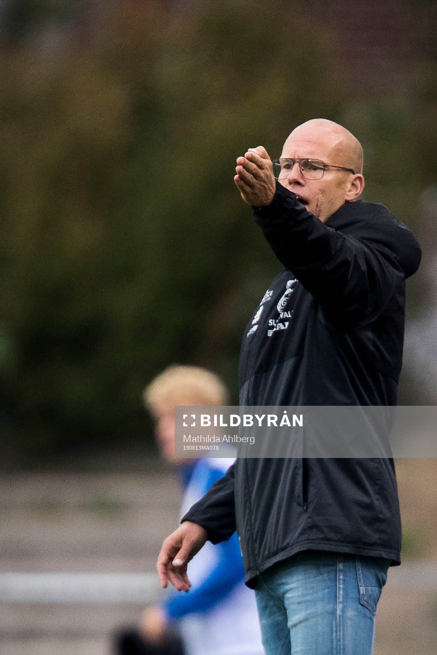 Sundsvalls tränare Joel Cedergren
