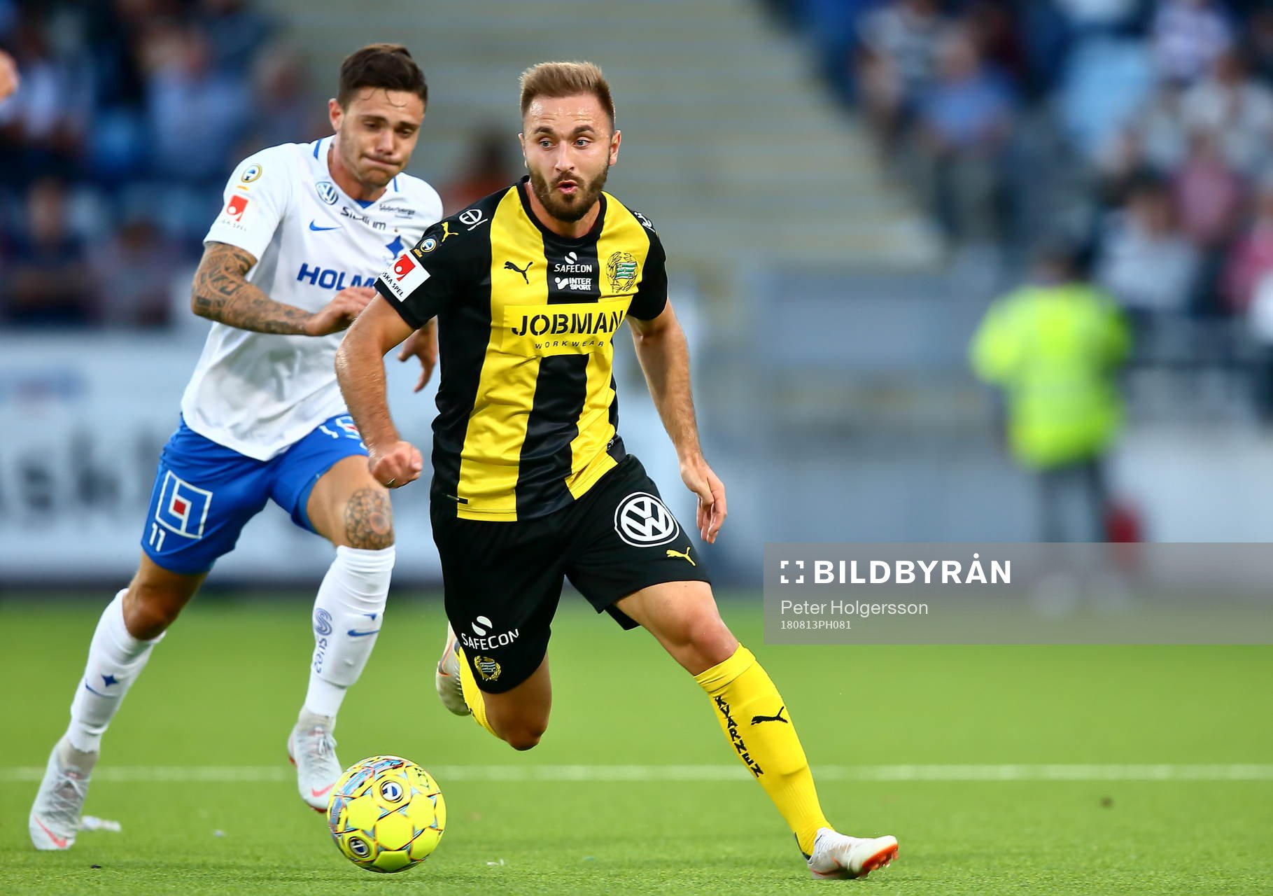 Norrköpings David Moberg Karlsson och Hammarbys Muamer