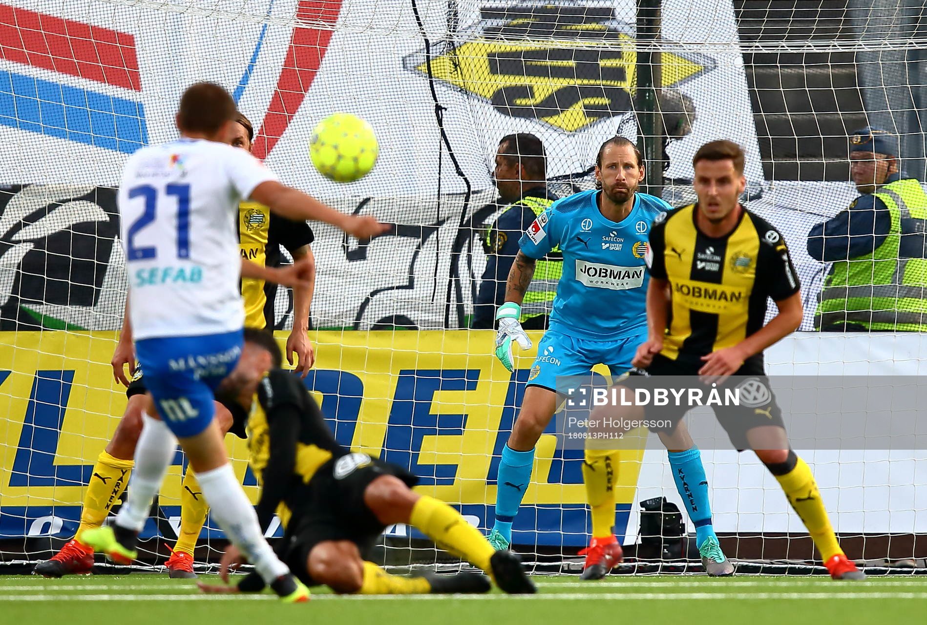 Hammarbys målvakt Johan Wiland