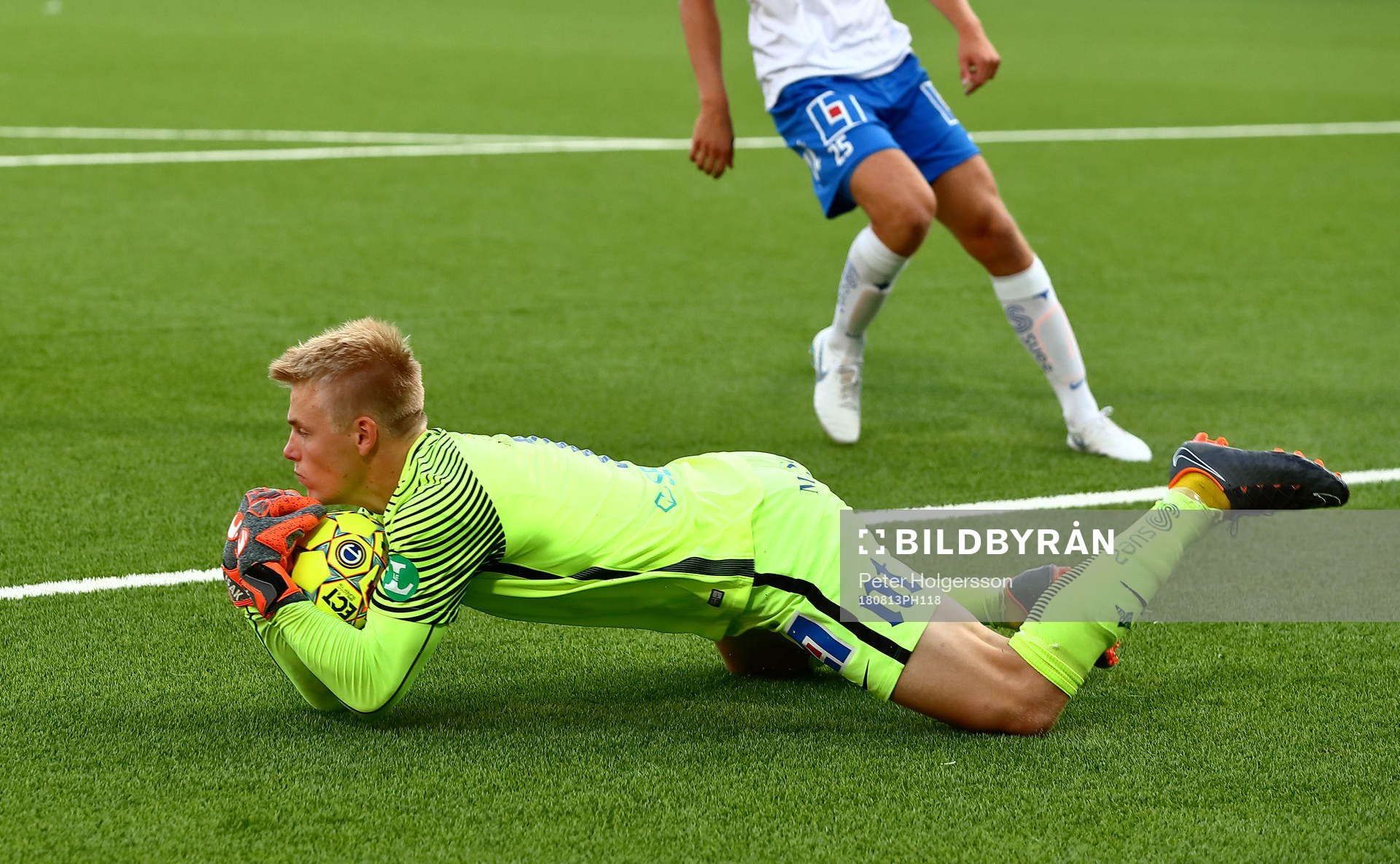 Norrköpings målvakt Isak Pettersson