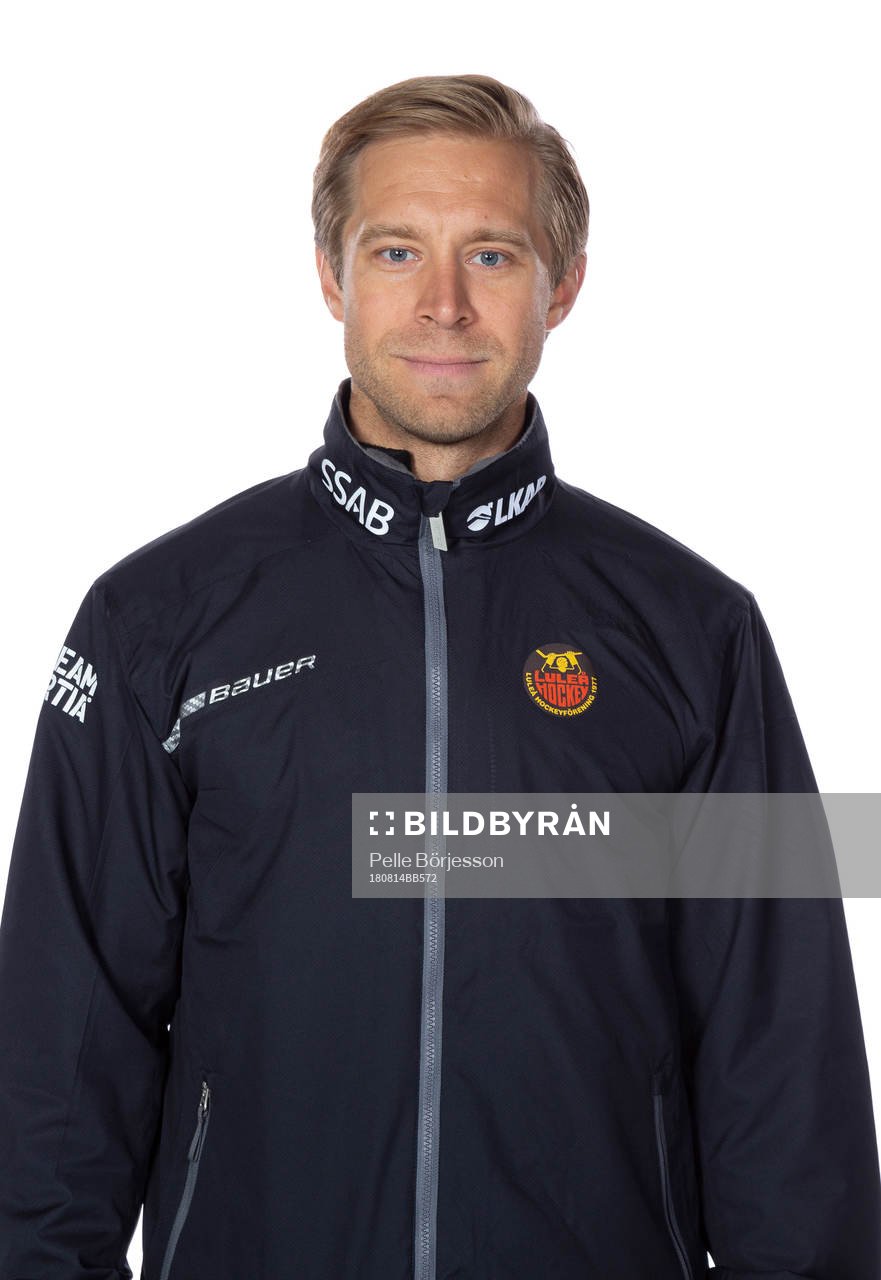 Luleås Målvaktstränare Gusten Törnqvist