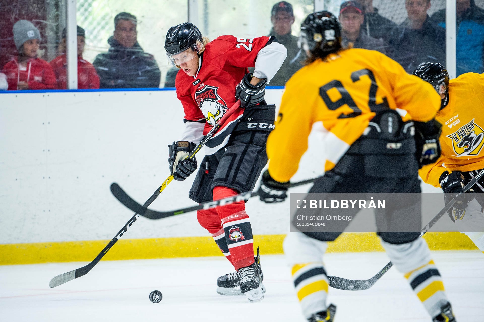 Malmö Redhawks Marcus Sylvegårdmot Panterns Dennis