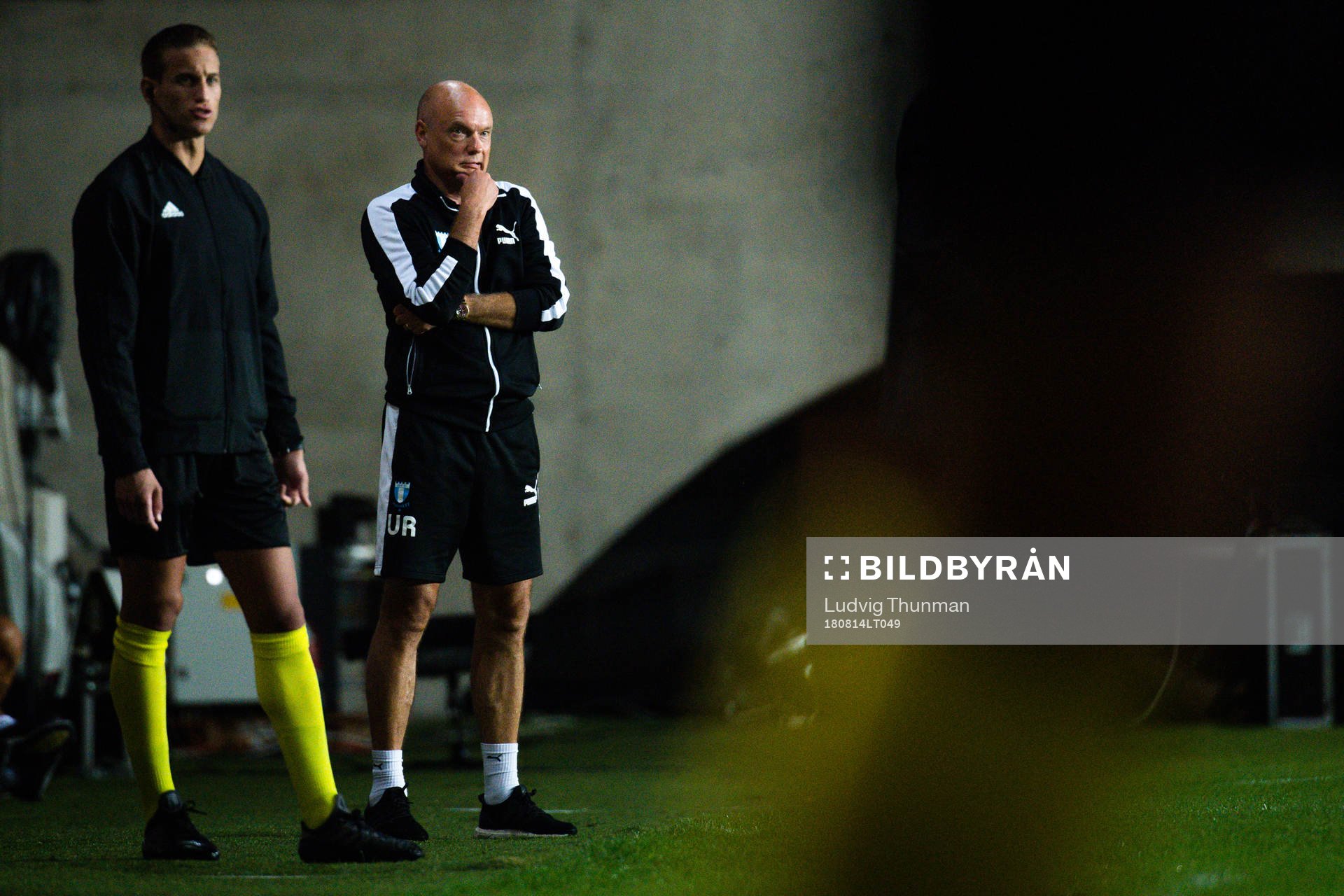 head coach Uwe Rösler of Malmö FF