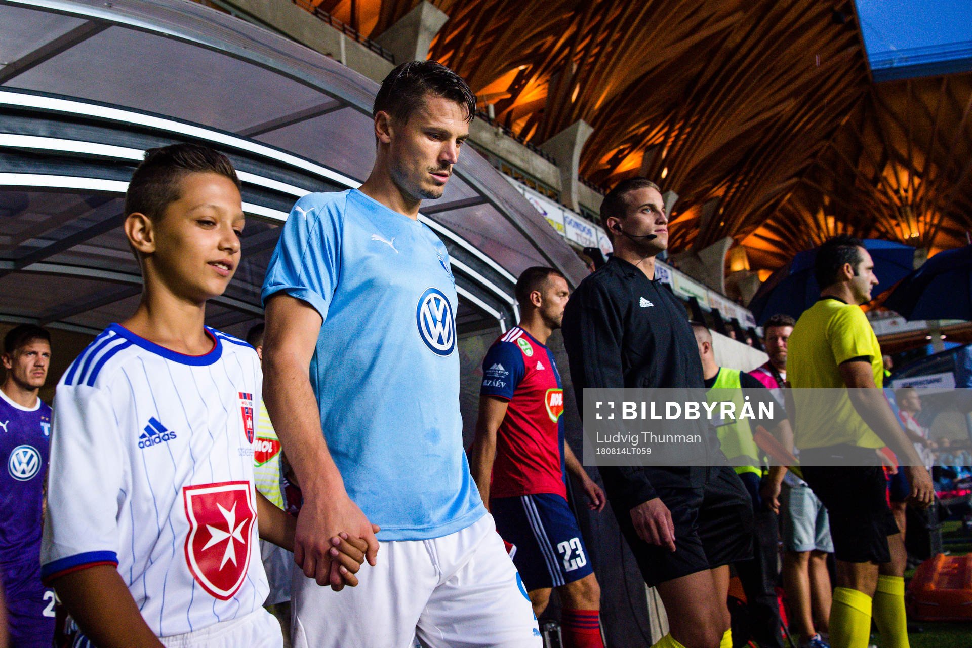 Markus Rosenberg of Malmö FF prior the UEFA Champions
