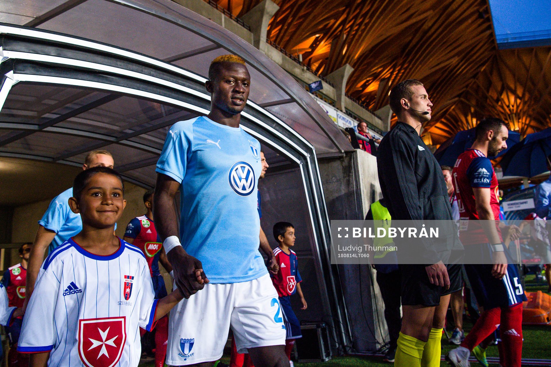 Bonke Innocent of Malmö FF prior the UEFA Champions League