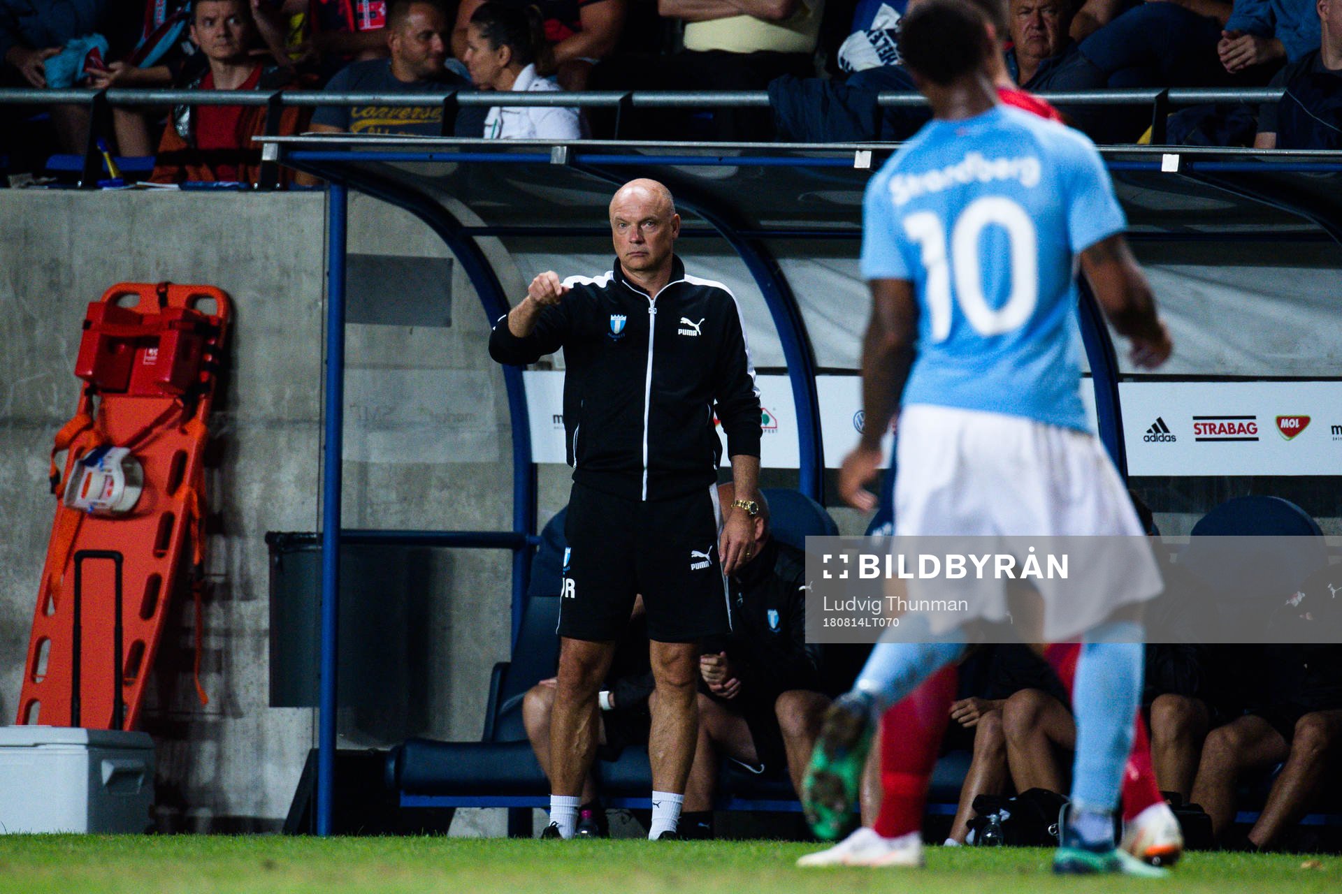 head coach Uwe Rösler of Malmö FF