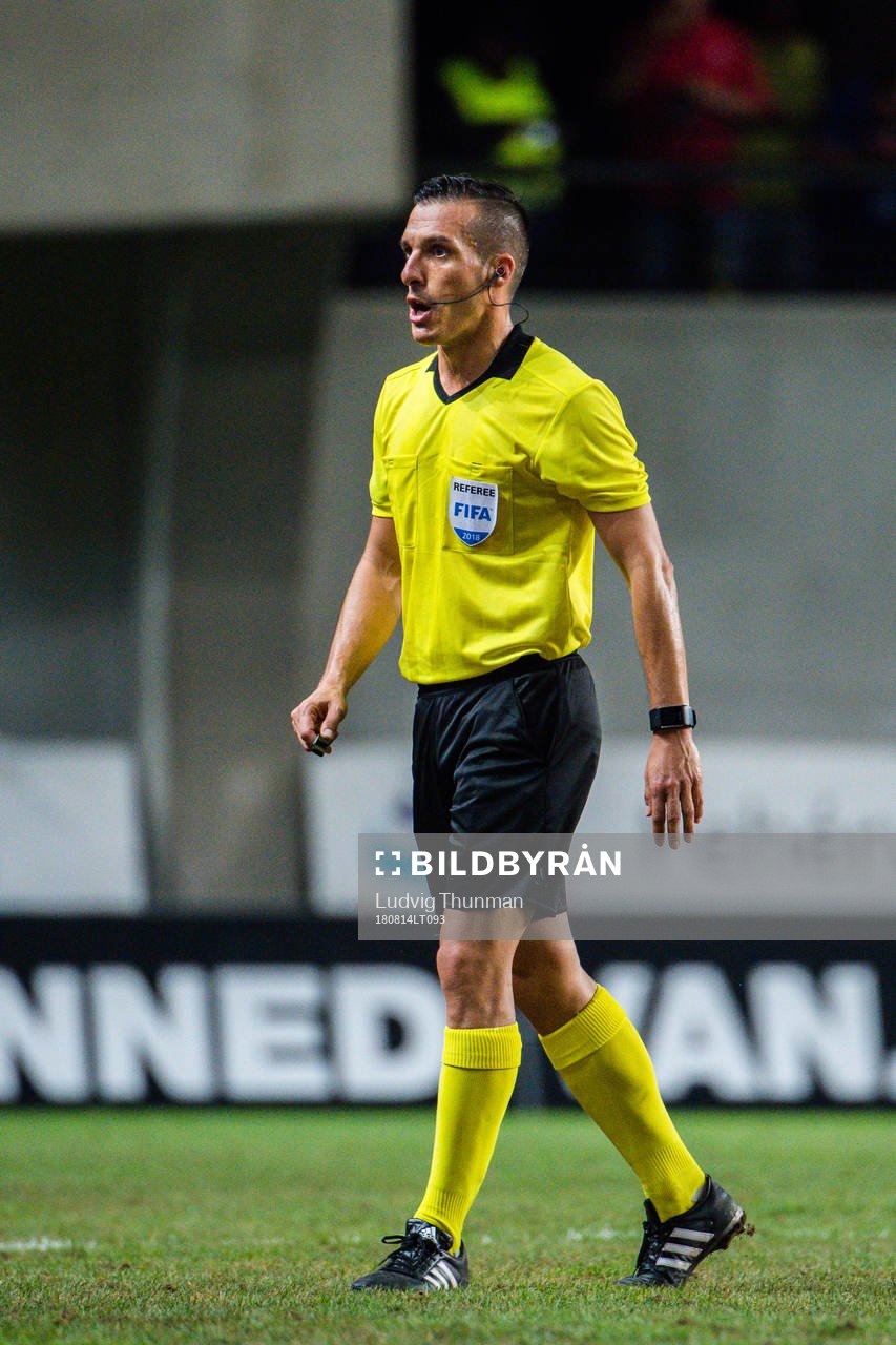 Referee Robert Daradic