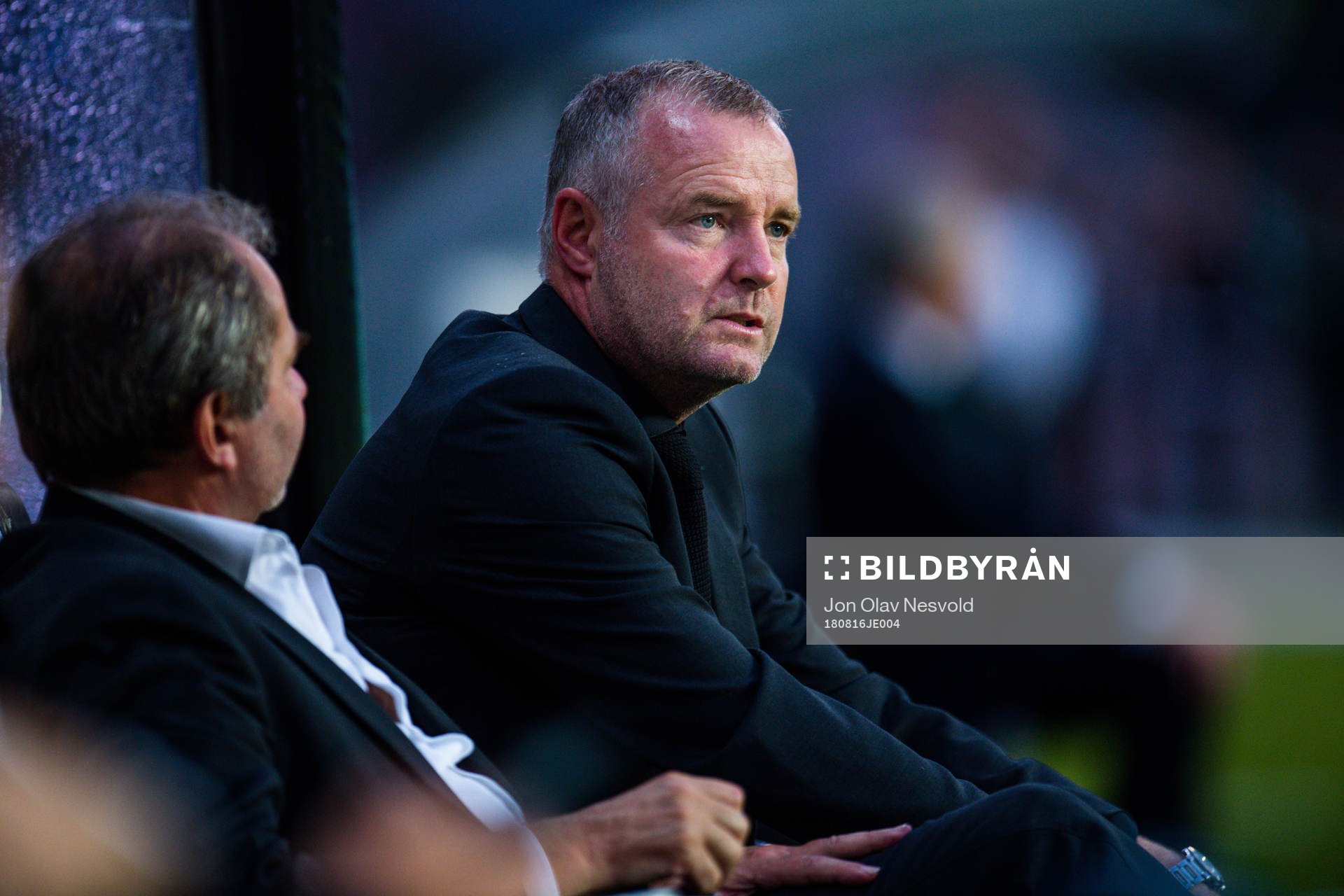 Rini Coolen, head coach of Rosenborg, prior the Europa