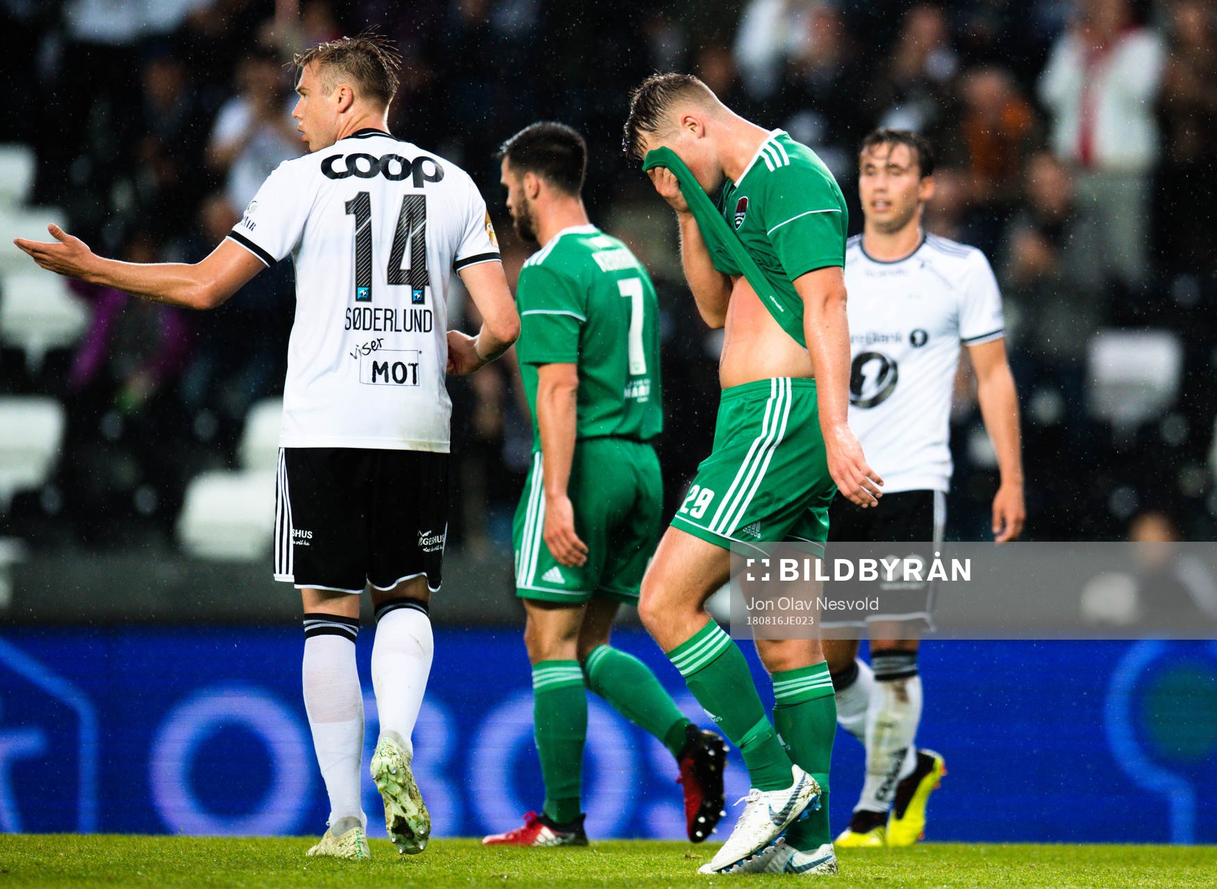 Sean McLoughlin of Cork City looks dejected