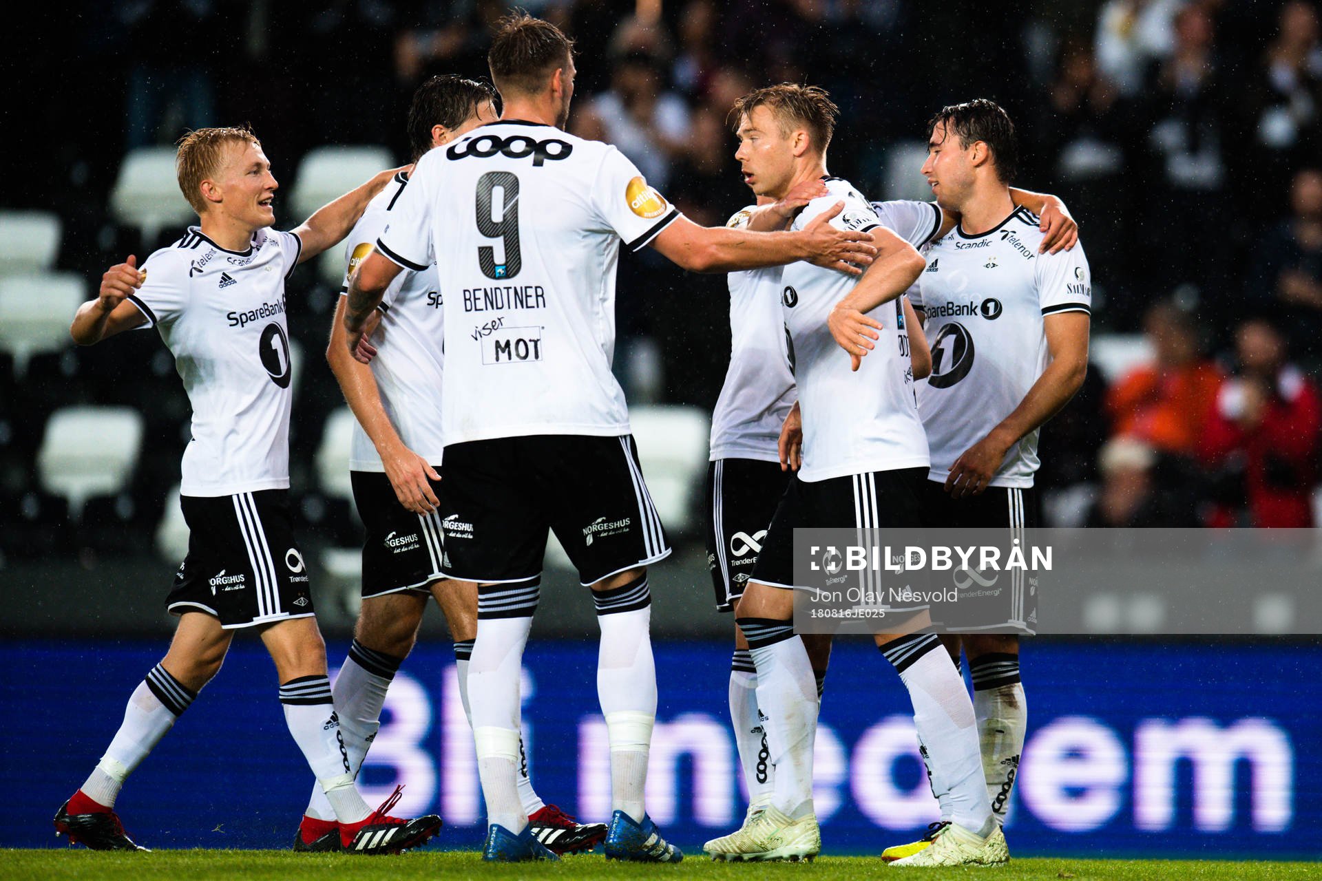 Alexander Søderlund of Rosenborg celebrates the 2-0 goal