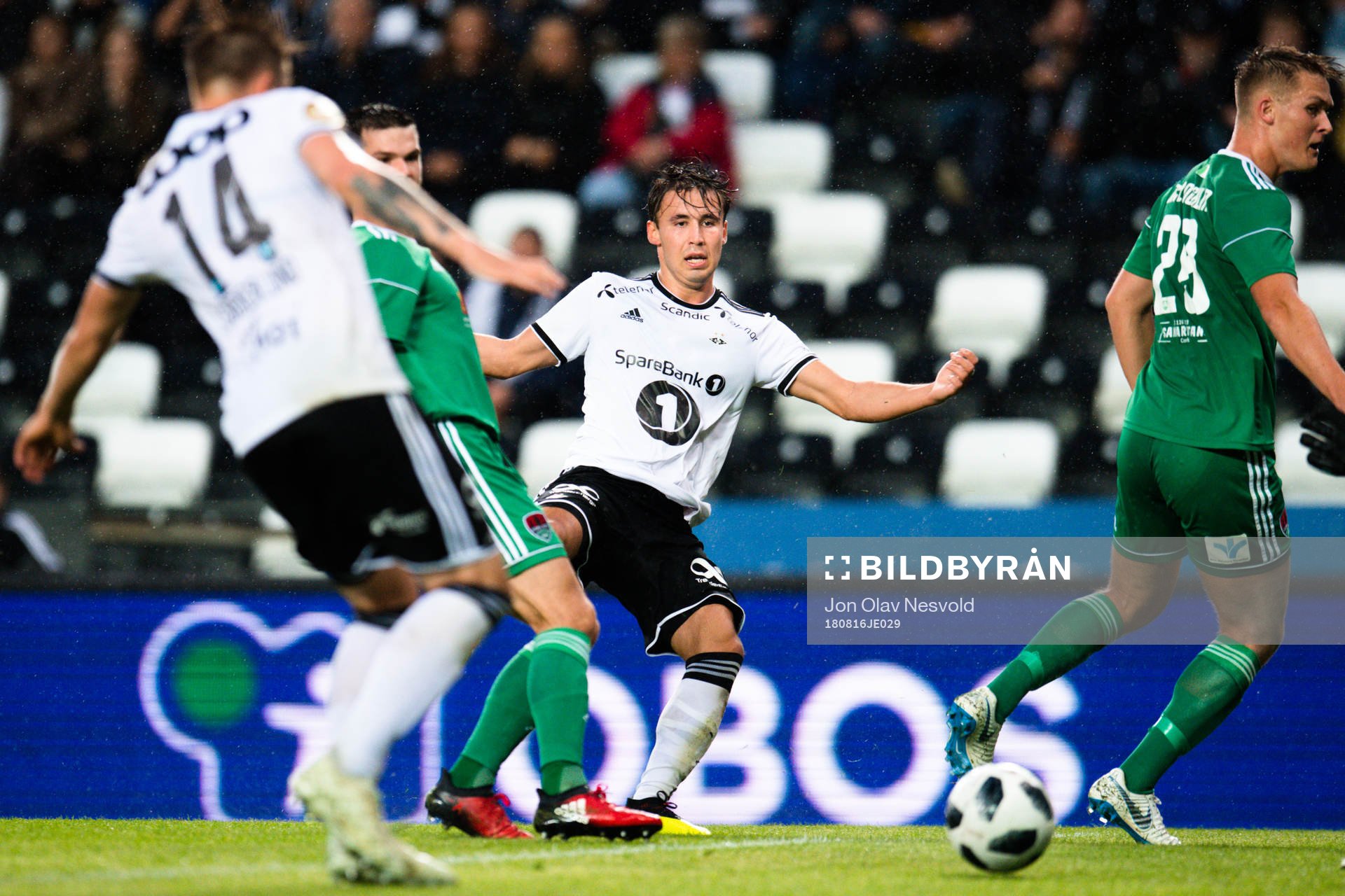 Anders Trondsen of Rosenborg in the Europa League