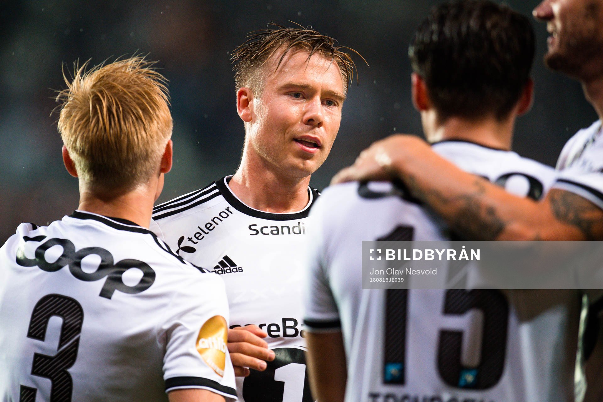 Alexander Søderlund and Anders Trondsen of Rosenborg