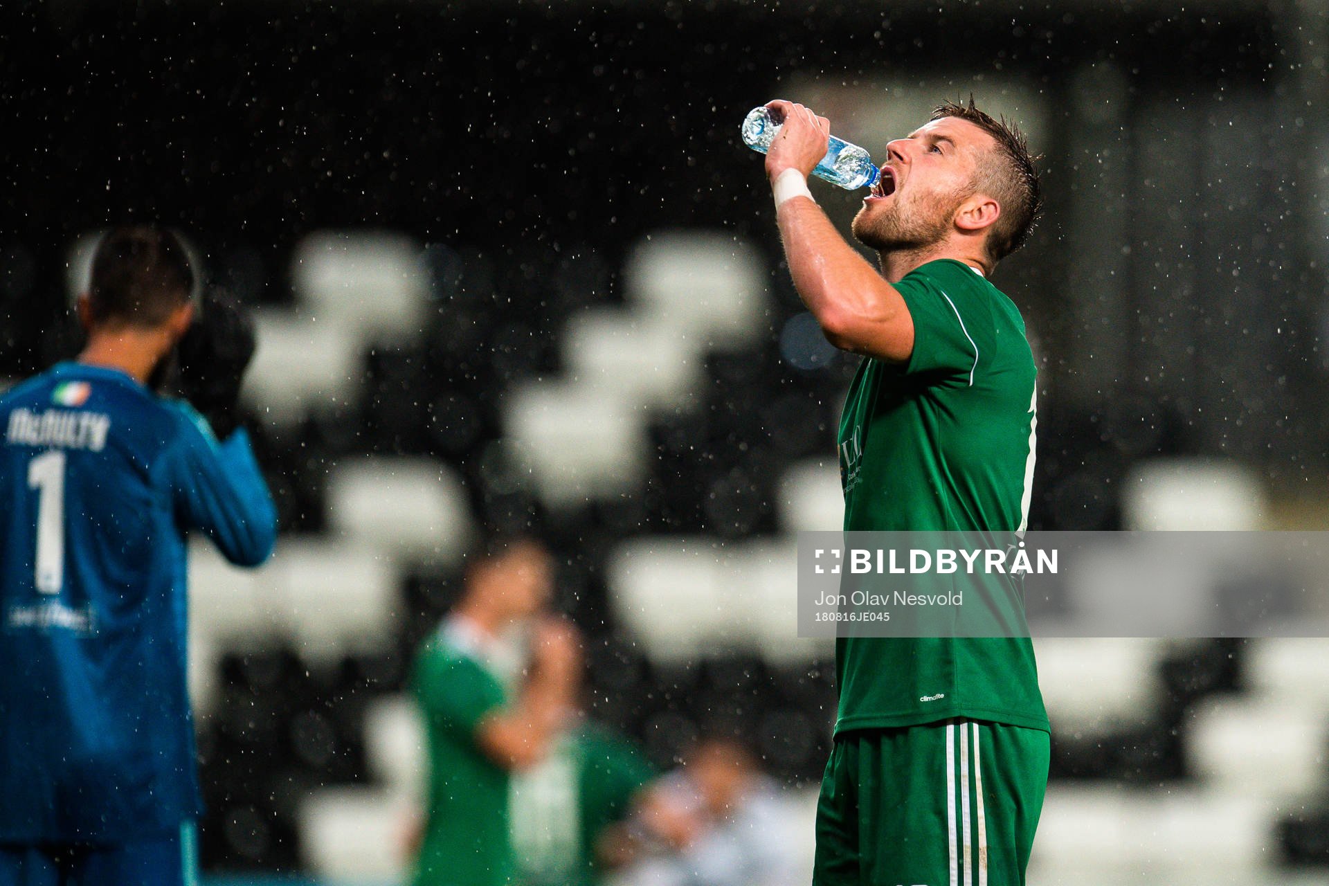 Steven Beattie of Cork City in the Europa League