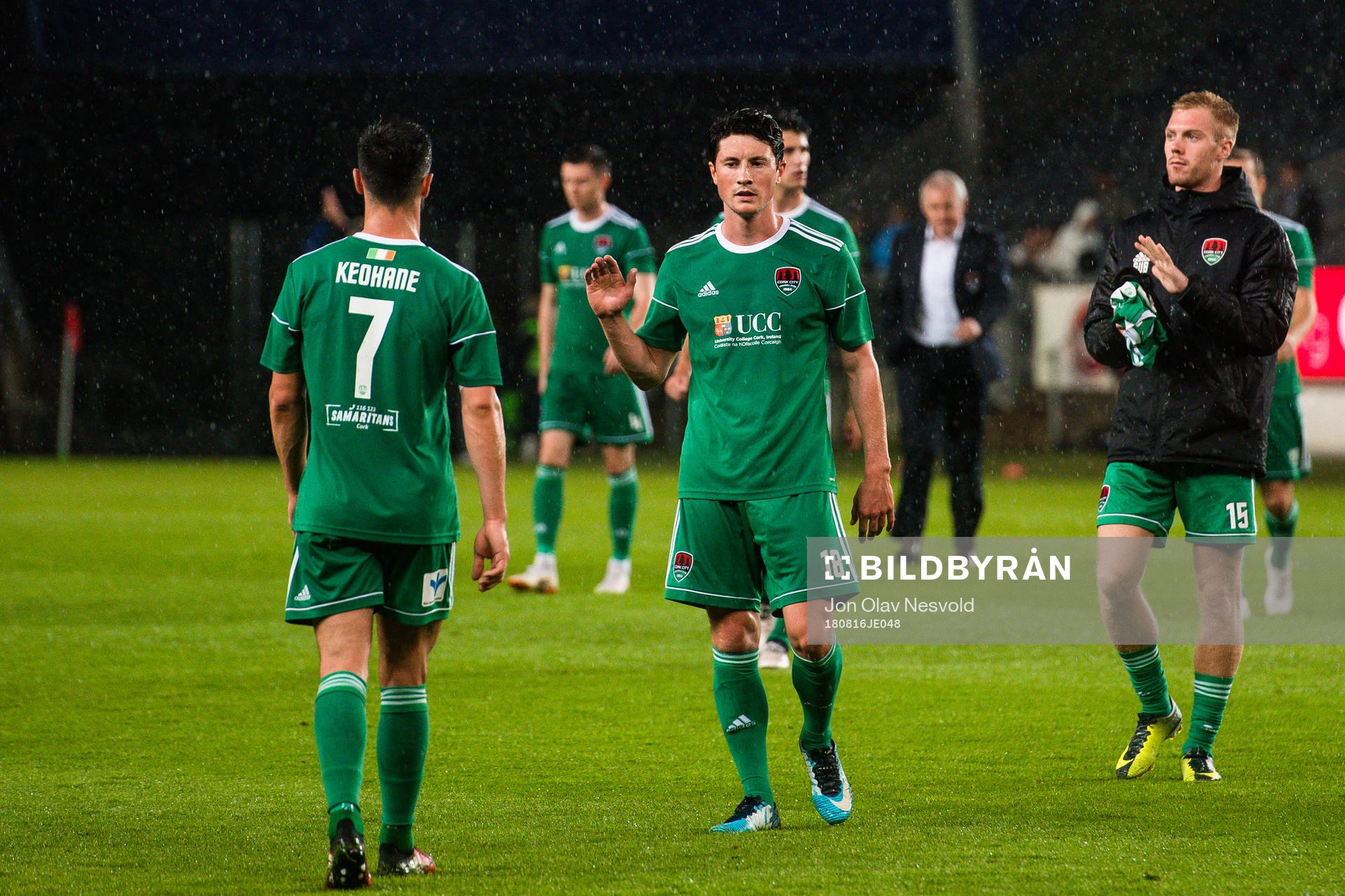 Ronan Coughlan of Cork City looks dejected