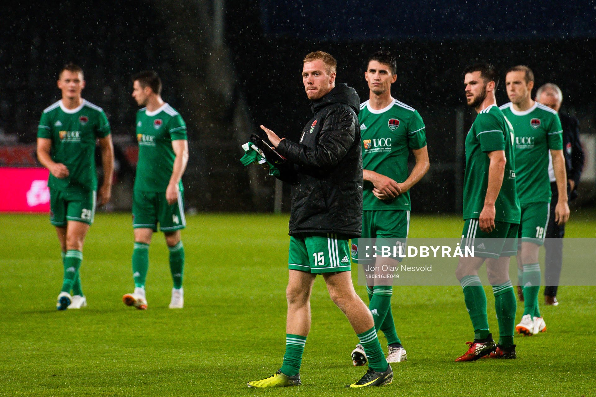 Shane Daly-Bütz of Cork City looks dejected