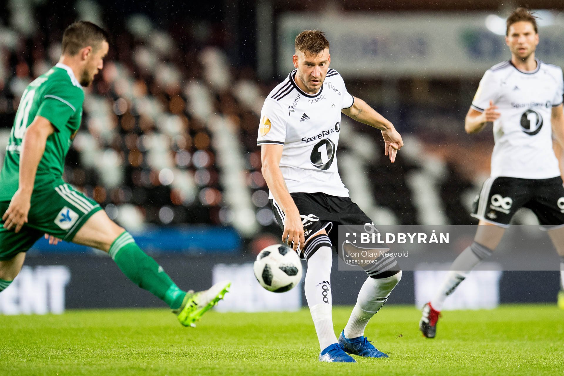 Nicklas Bendtner of Rosenborg in the Europa League