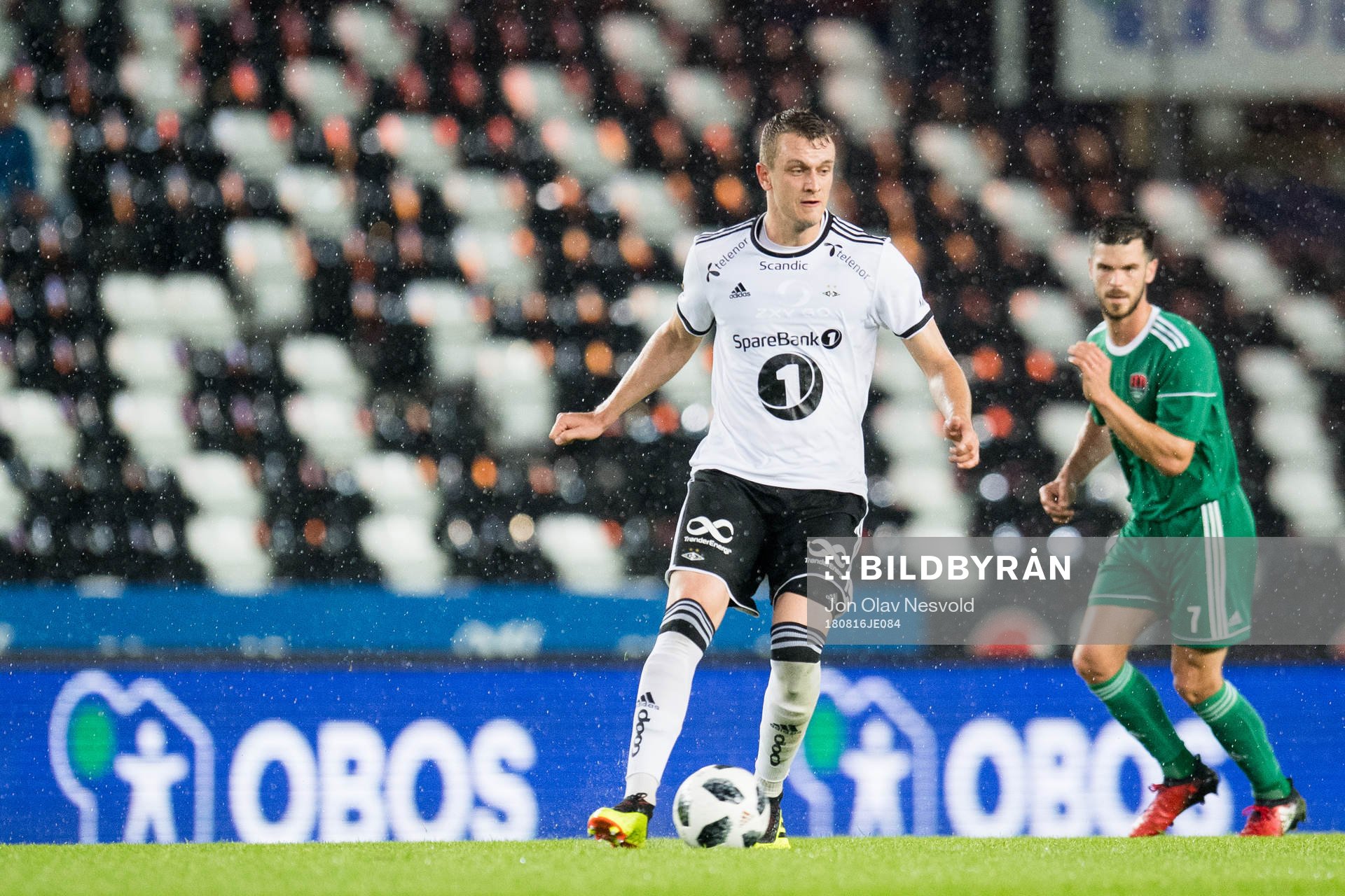 Besim Serbecic of Rosenborg in the Europa League