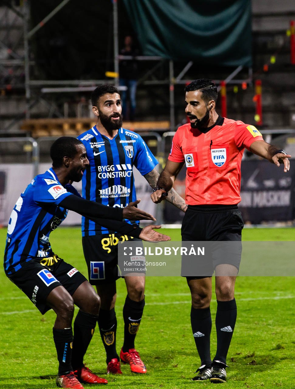 Sirius Mohammed Saeid och Charbel Georges i diskussion med