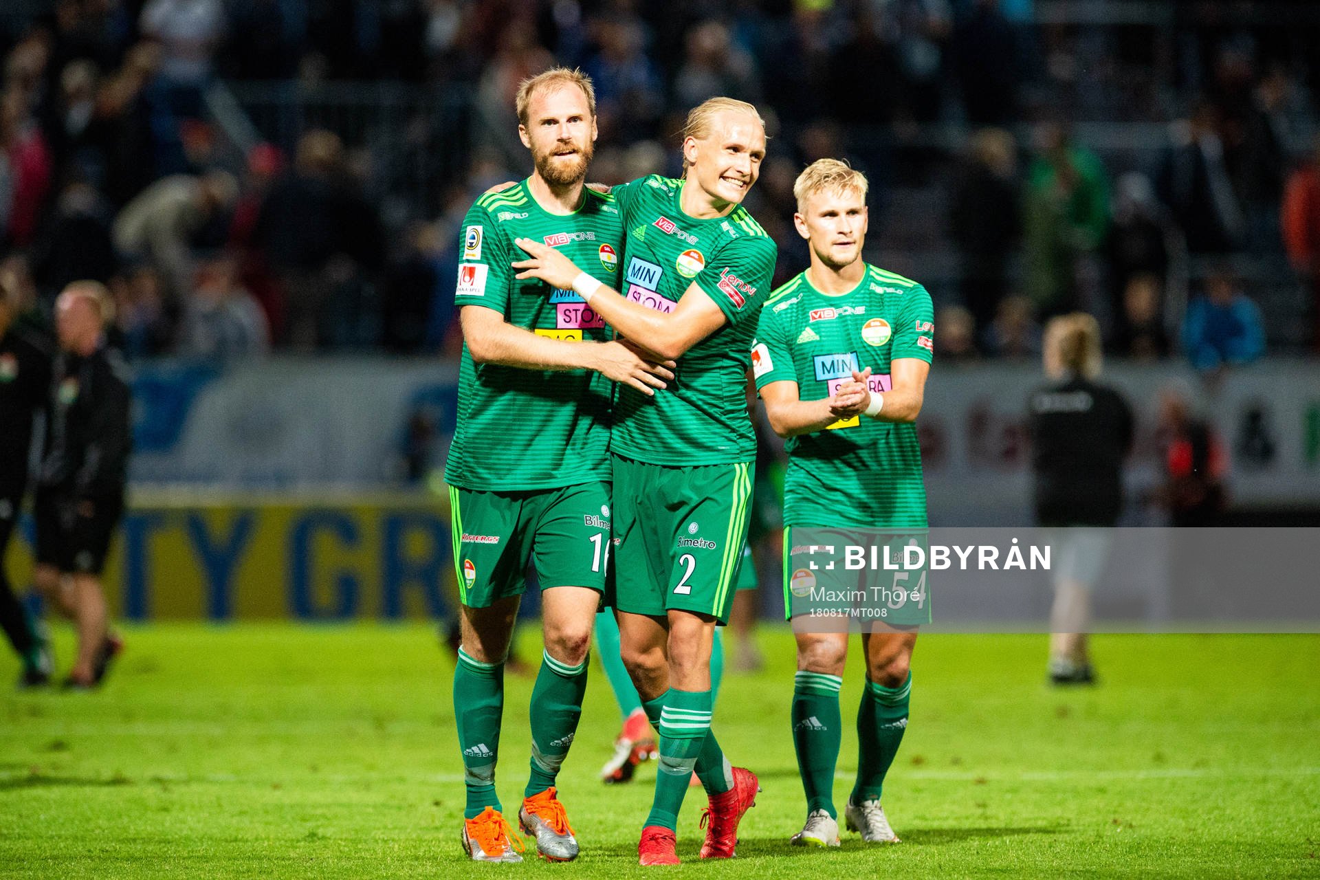 Dalkurds Markus Thorbjörnsson, Henrik Löfkvist och Simon