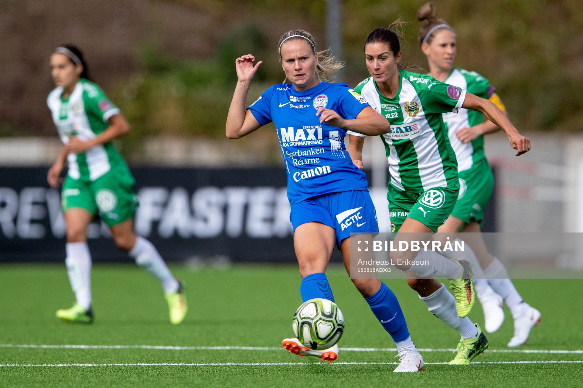 Eskilstunas Julia Tunturi och Hammarbys Madeleine Tegström