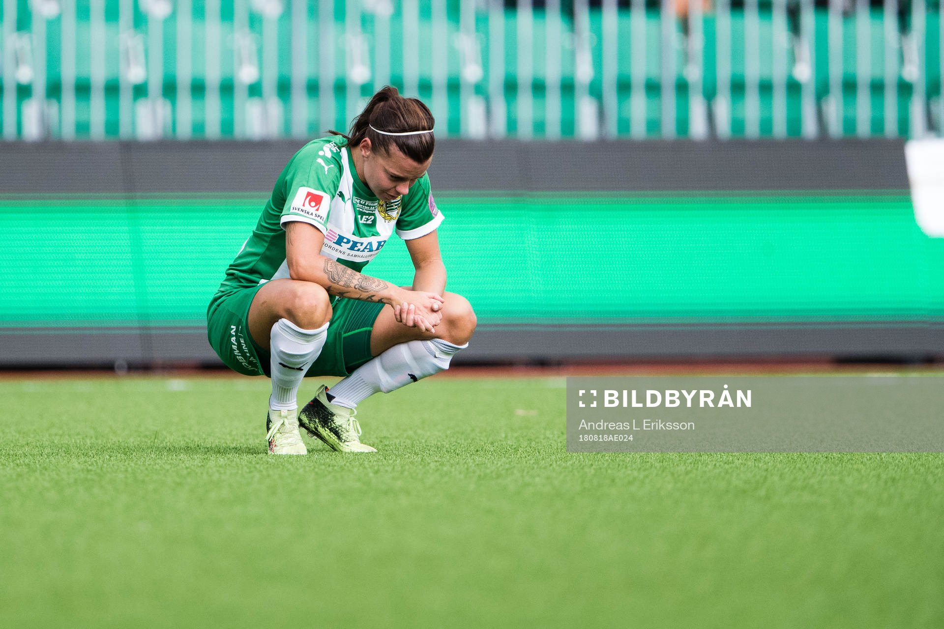 Hammarbys Amanda Johansson deppar