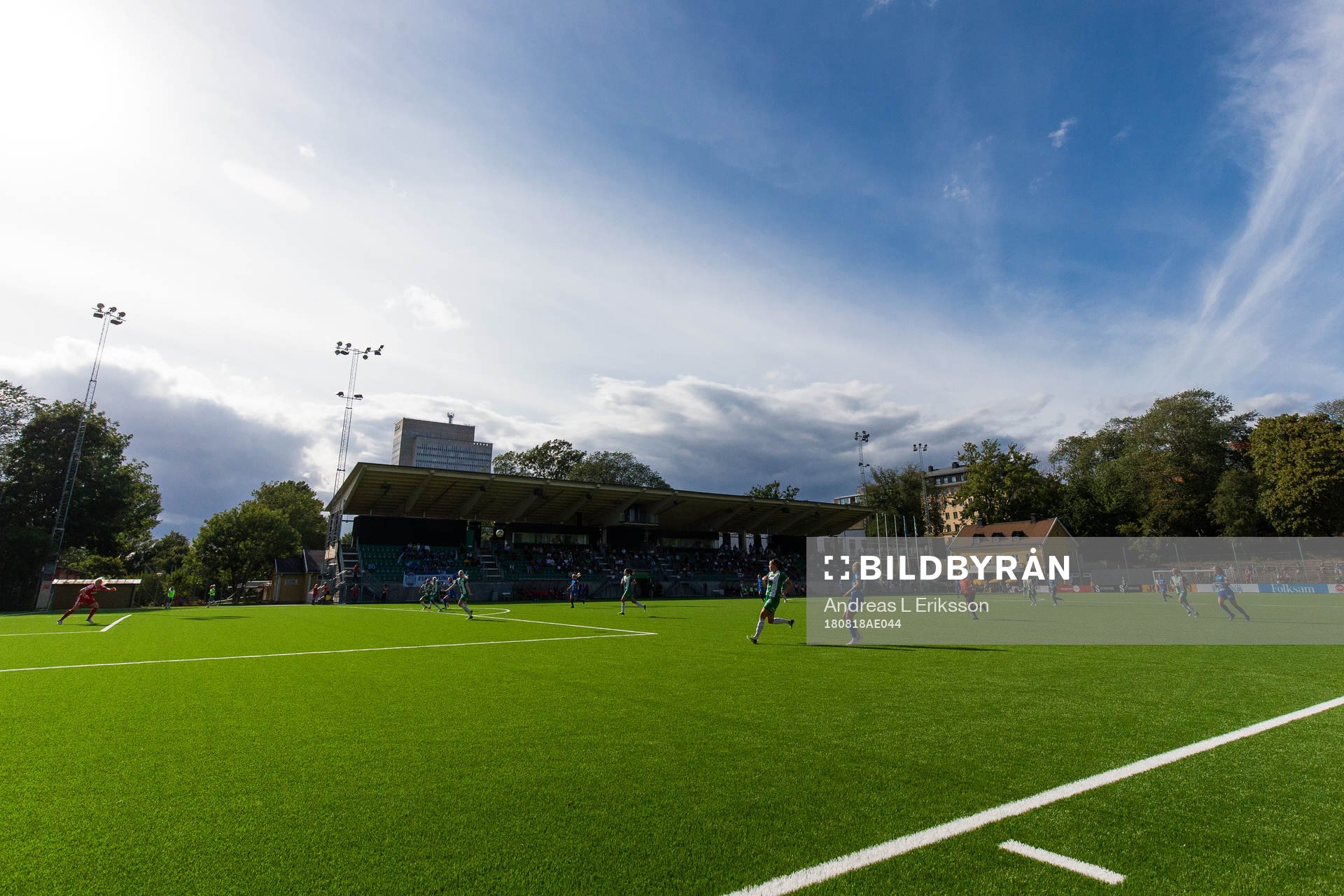 Generell vy över Hammarby IP
