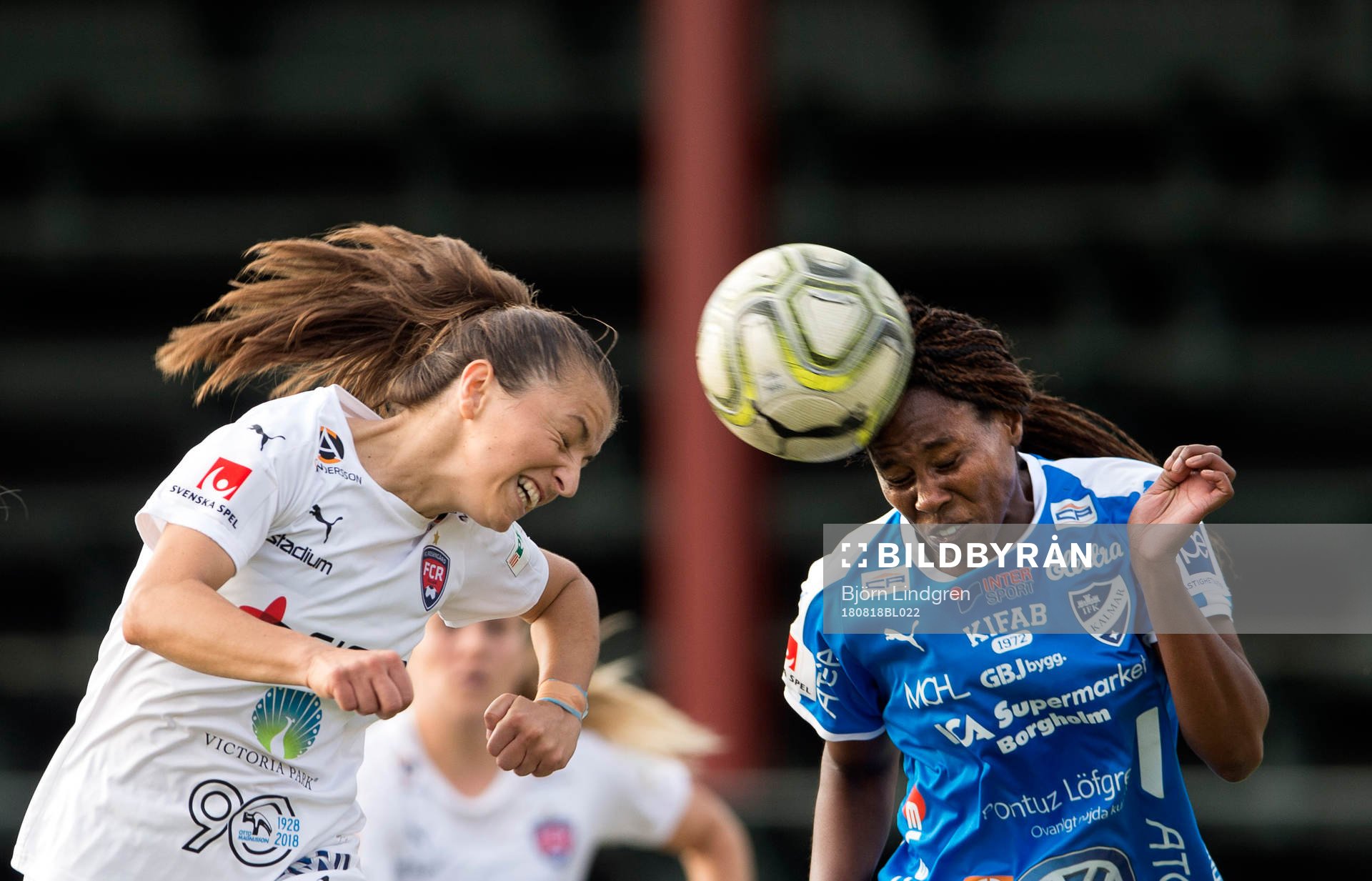Nickduell mellan Rosengårds Iva Landeka och Kalmars Ifeome