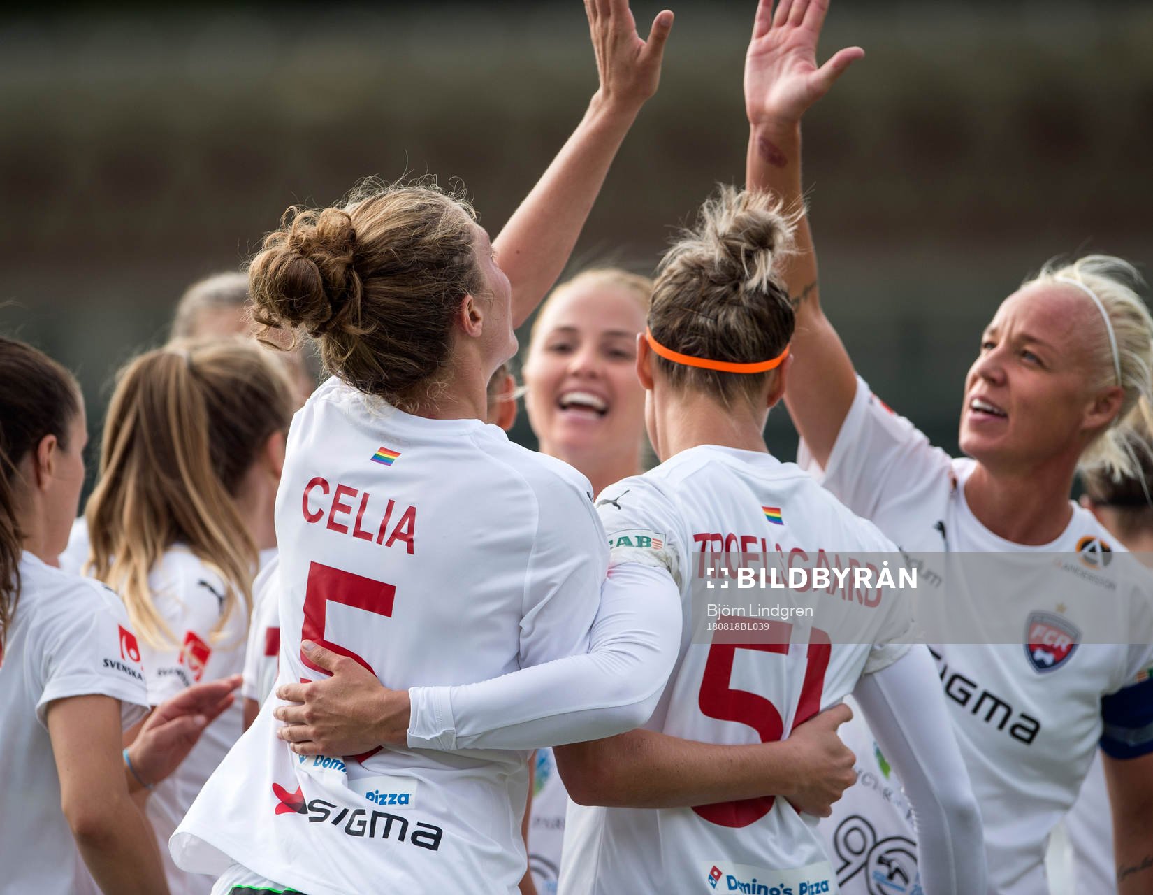Rosengårds Celia Jiménez Delgado, Sanne Troelsgaard  och