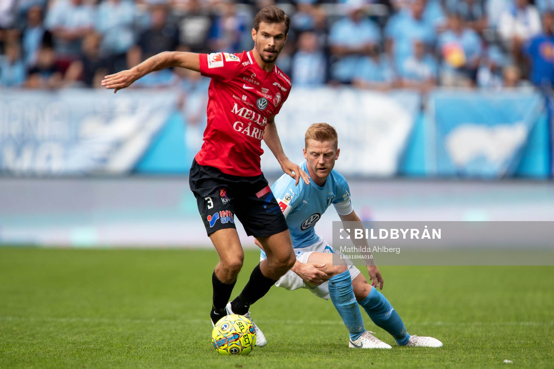 Trelleborgs Sebastian Ohlsson och Malmö FFs Anders