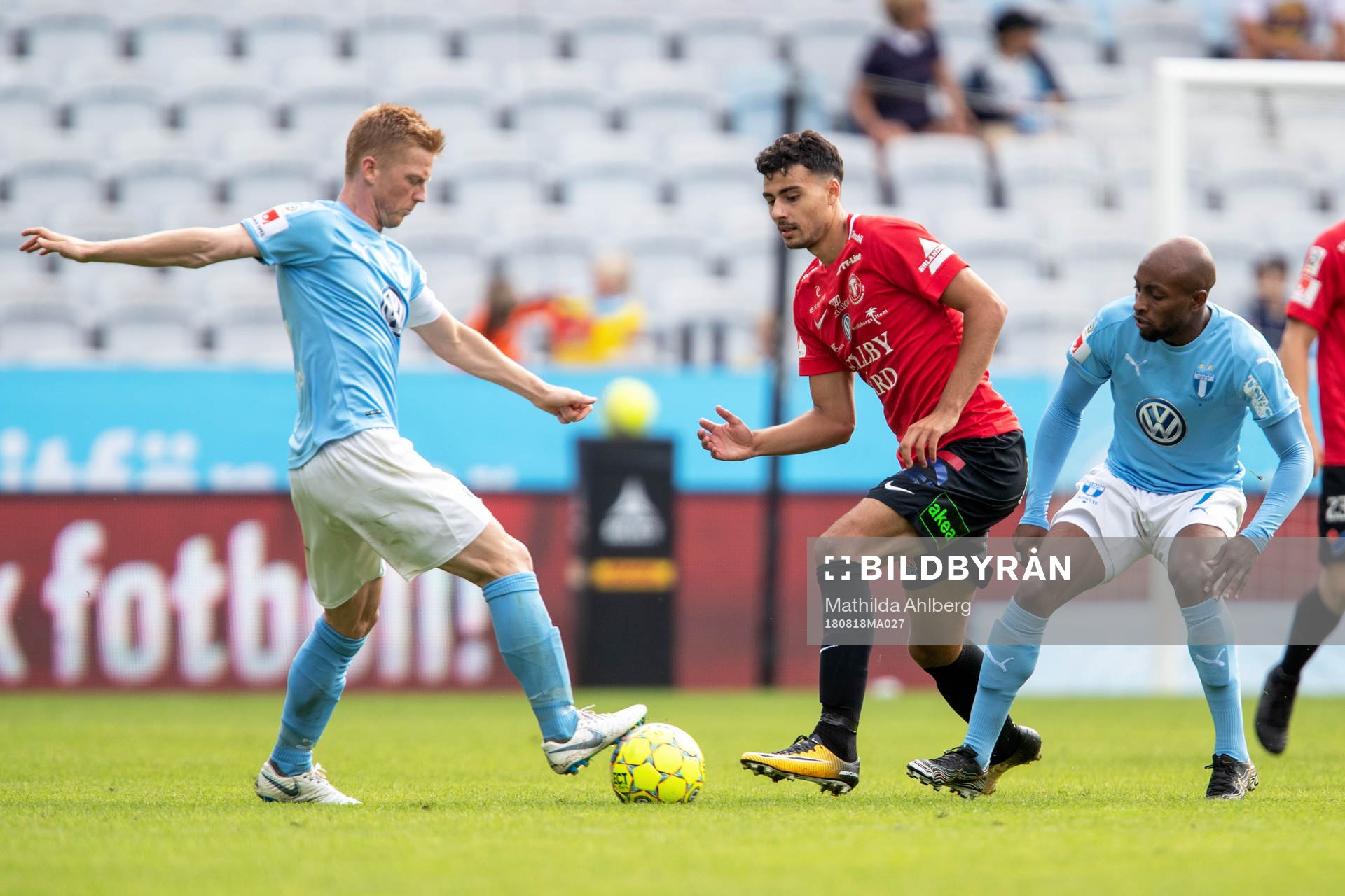 Trelleborgs Deniz Hümmet och Malmö FFs Anders