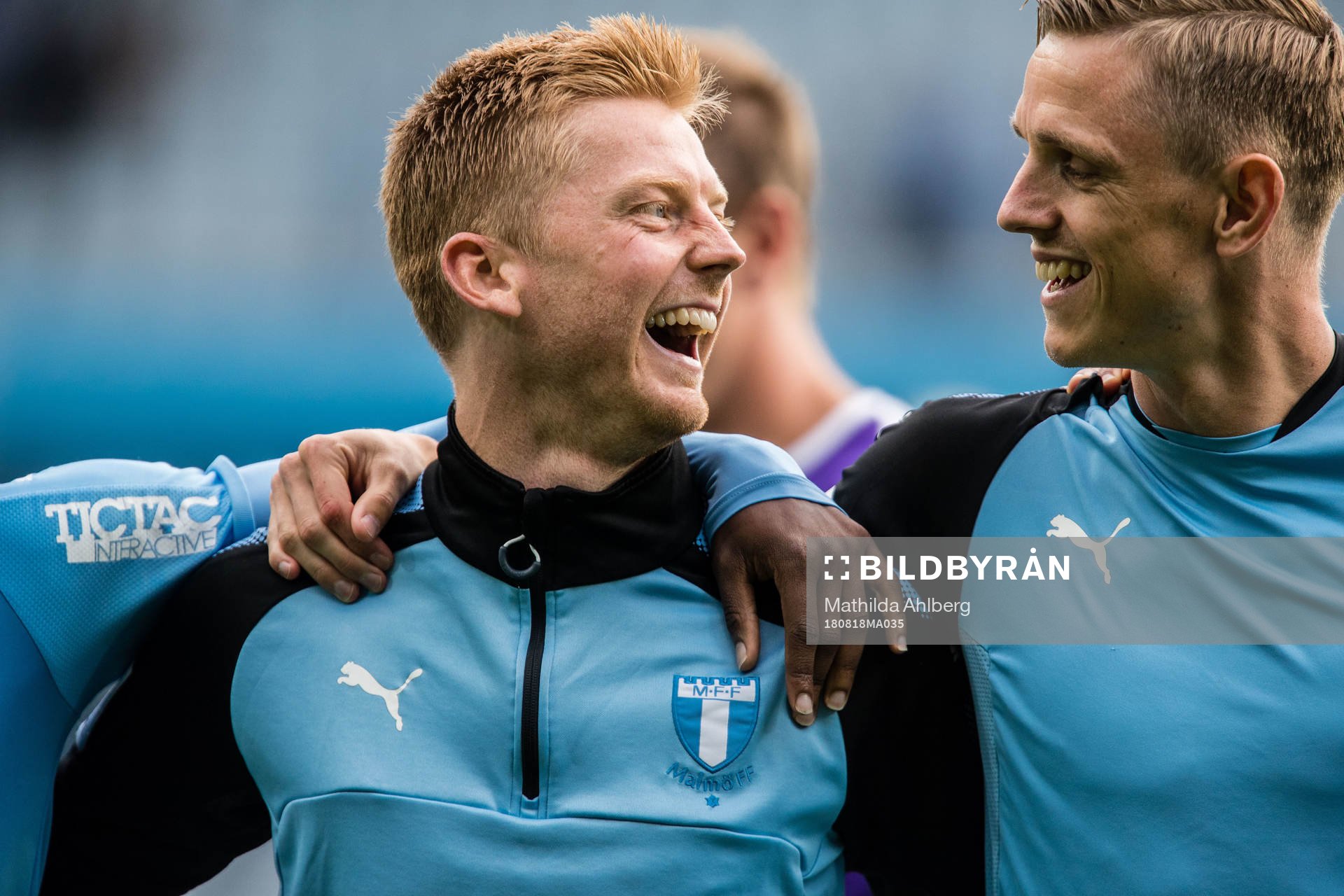 Malmö FFs Anders Christiansen jublar
