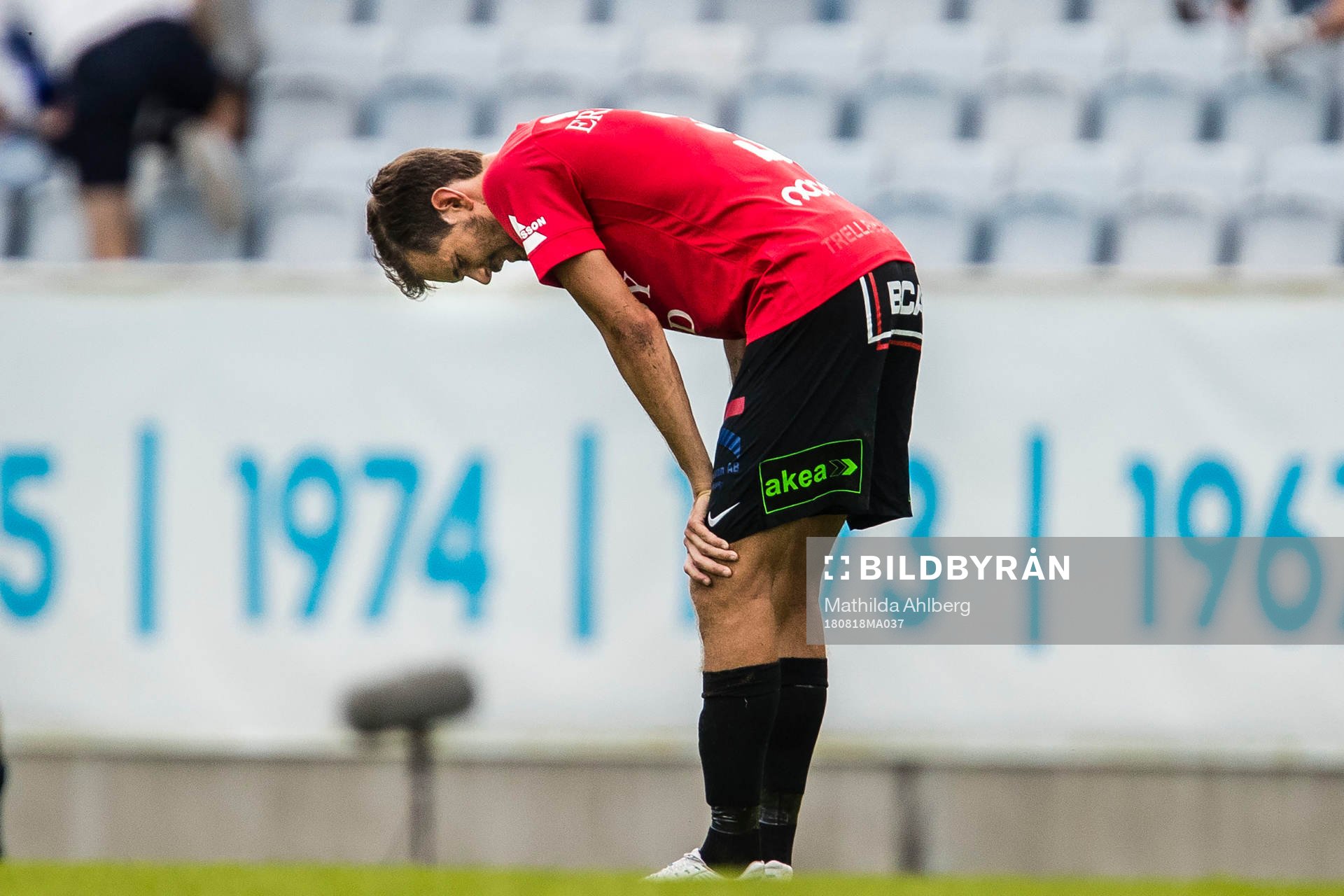 Trelleborgs Sebastian Ohlsson deppar