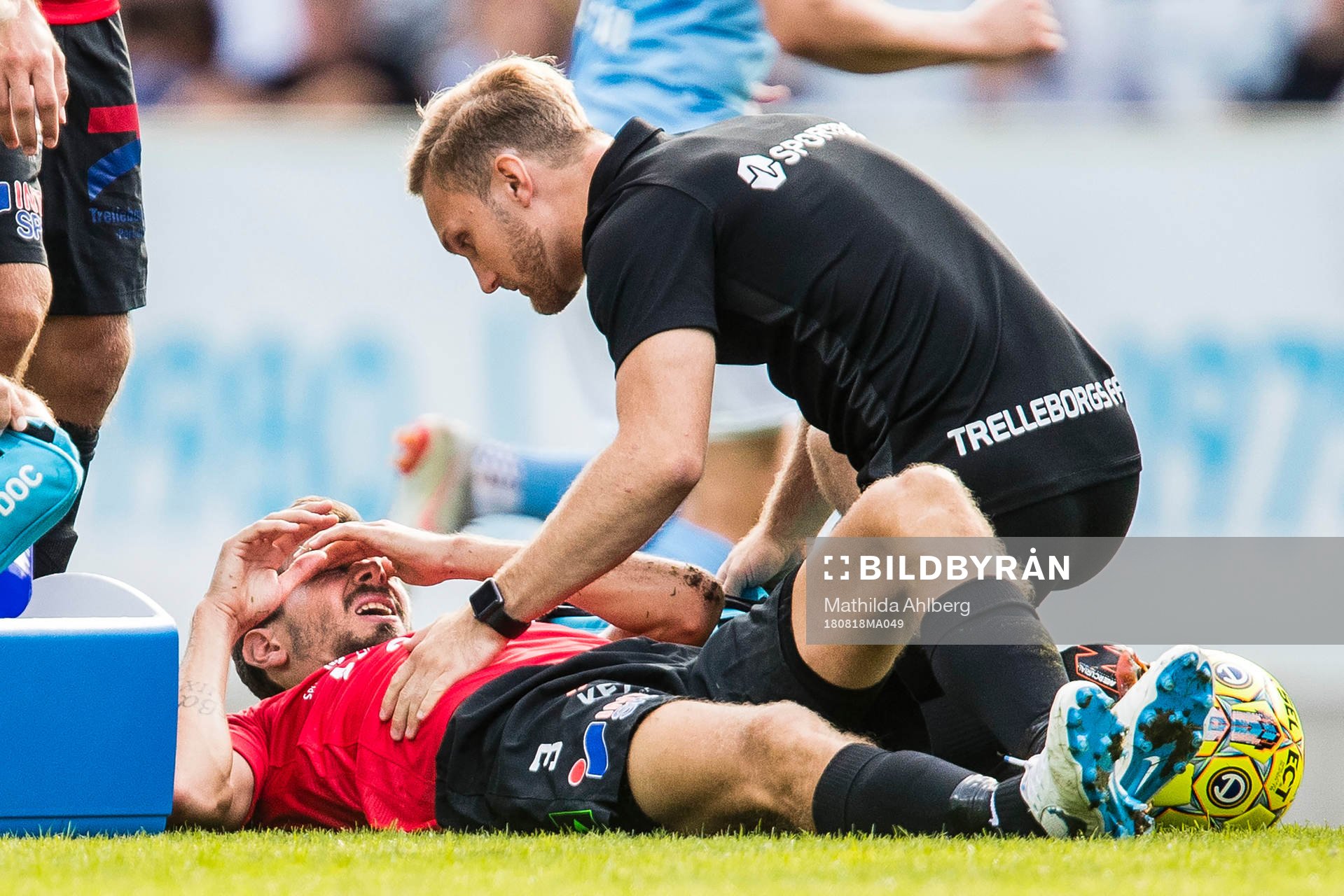 Trelleborgs Sebastian Ohlsson får behandling