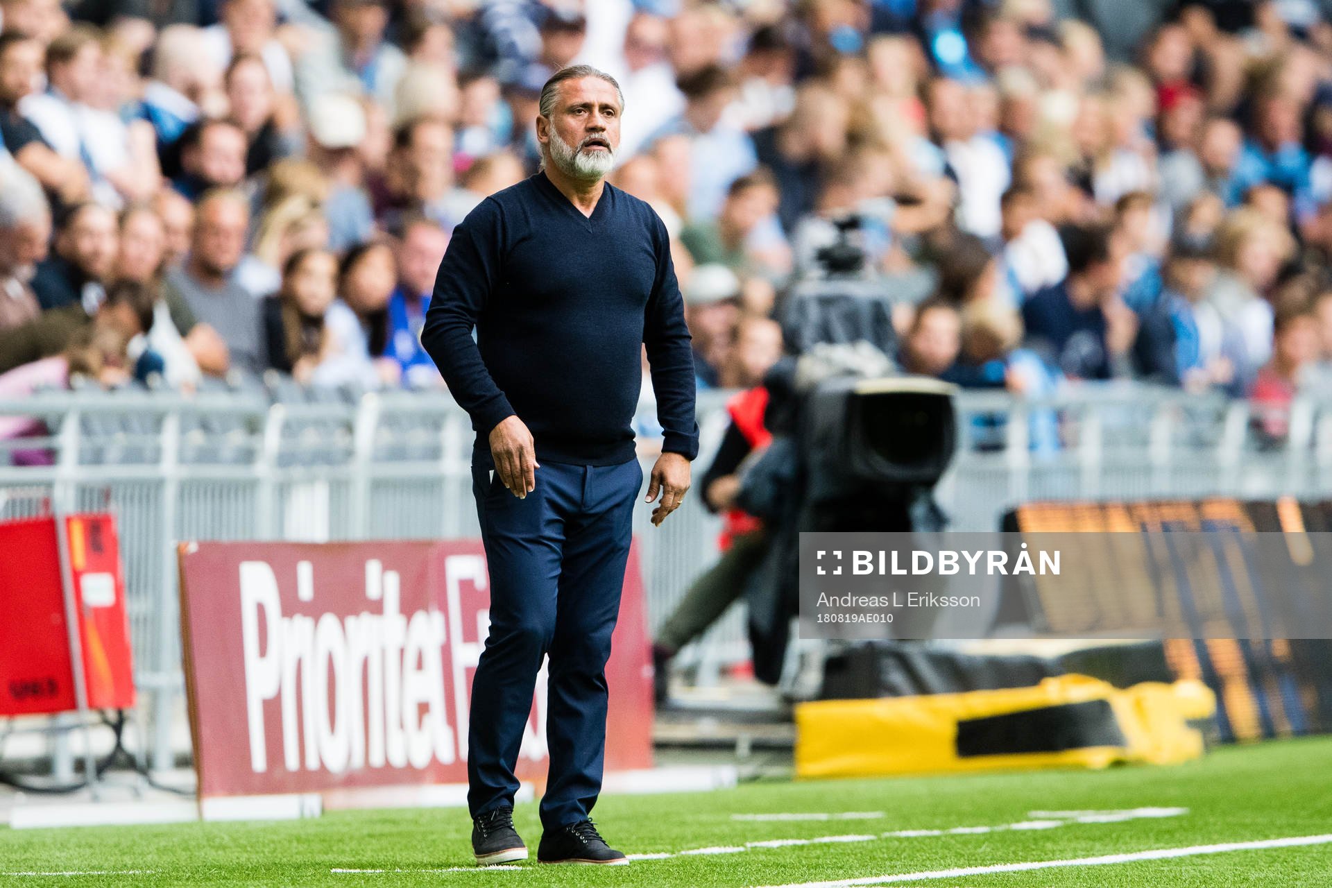 Djurgårdens tränare Özcan Melkemichel