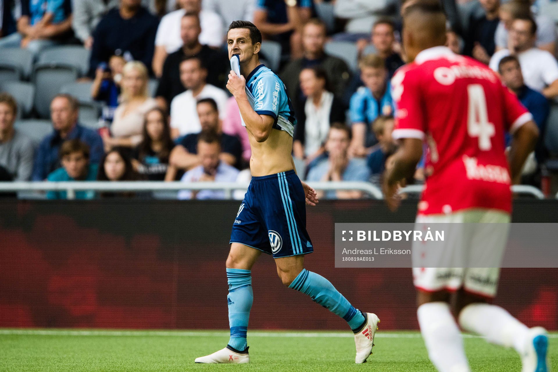 Djurgårdens Haris Radetinac deppar