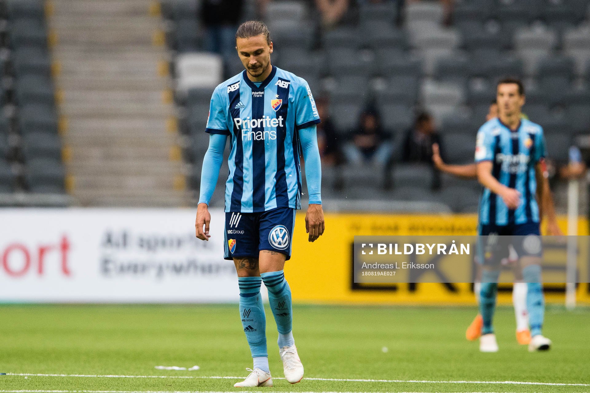 Djurgårdens Erik Johansson deppar